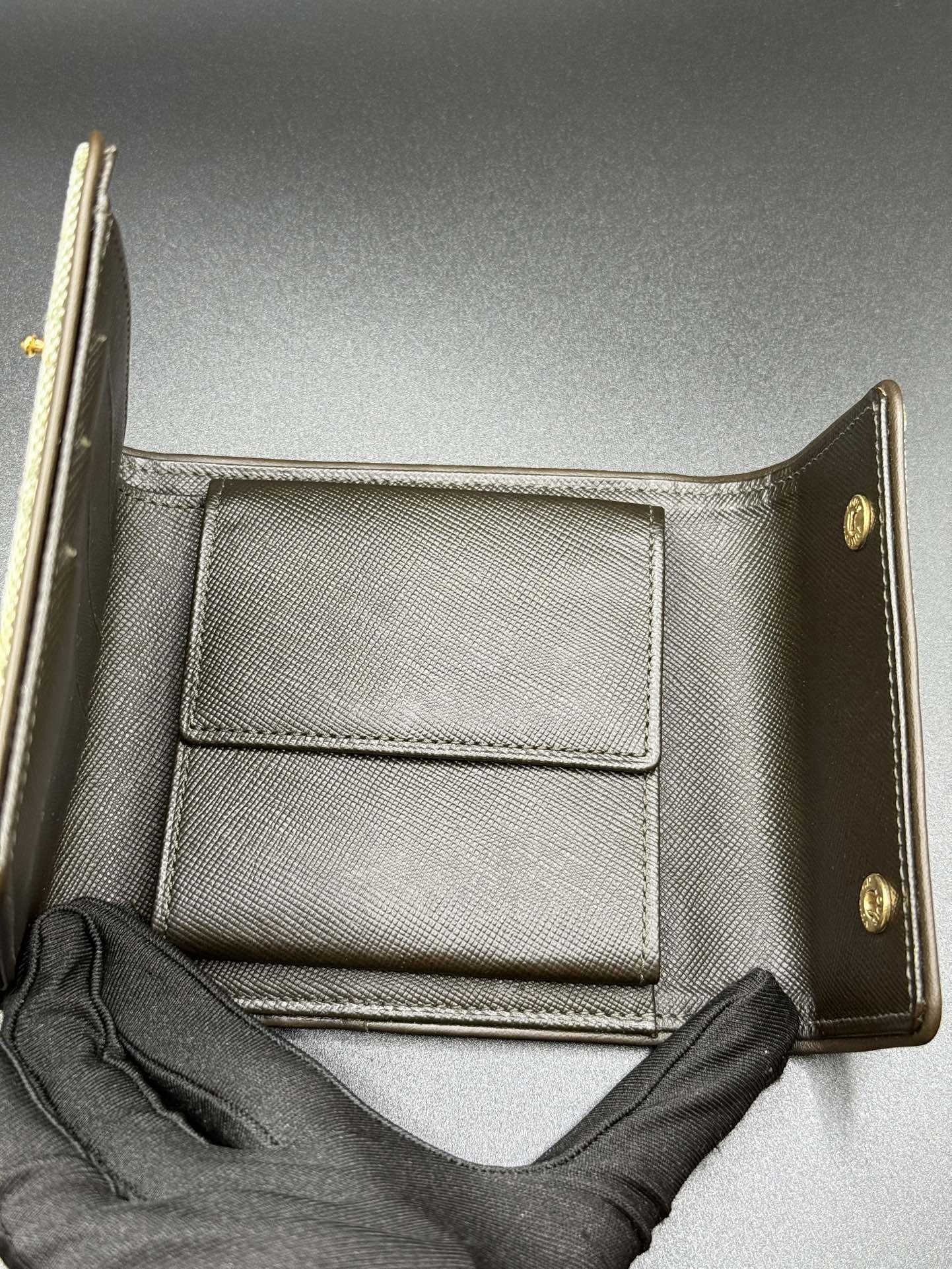 LOUIS VUITTON Monogram Denim wallet