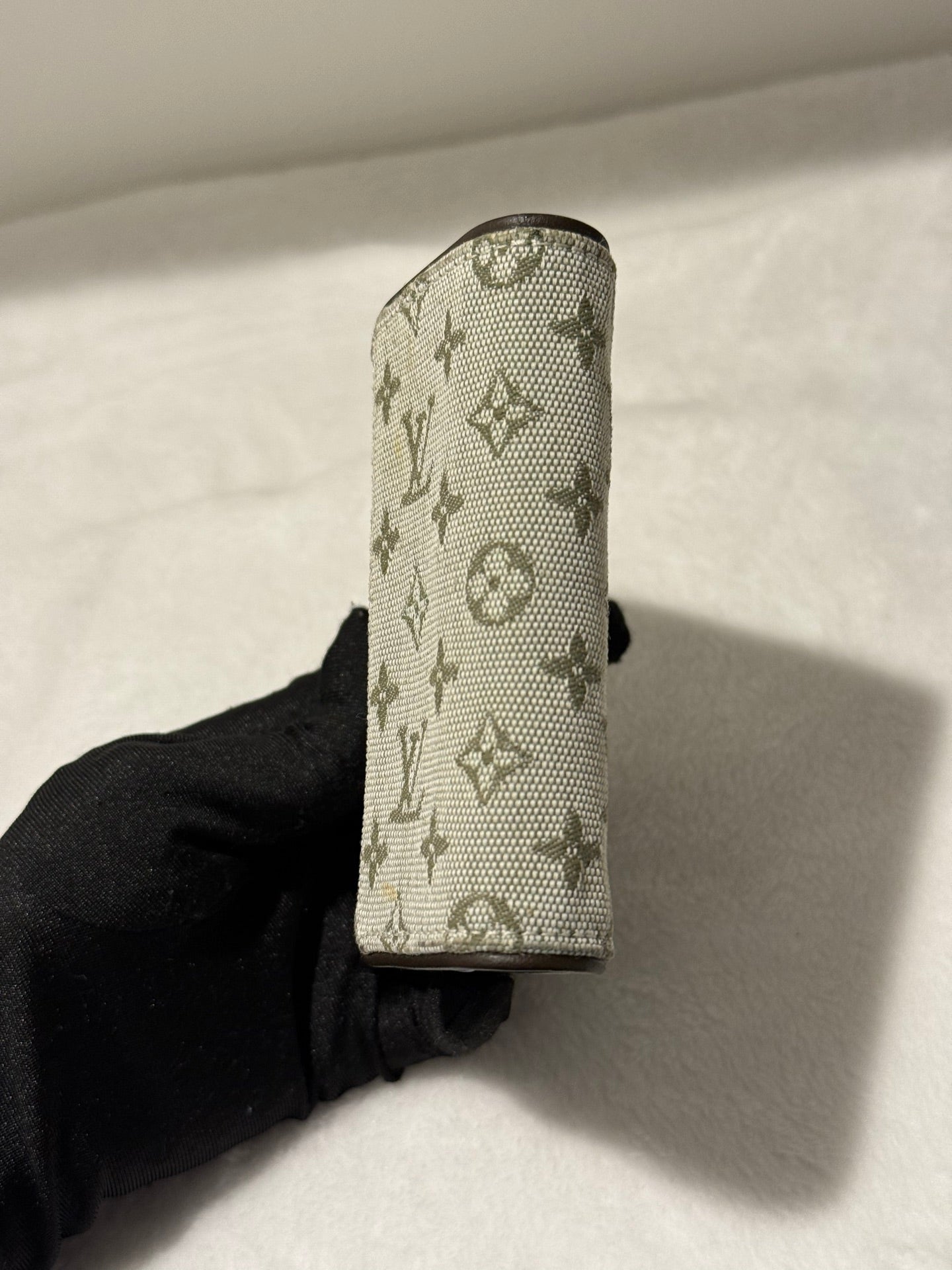 LOUIS VUITTON Monogram Denim wallet