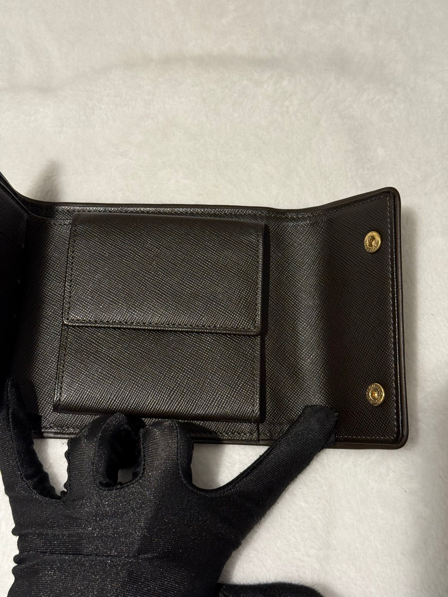 LOUIS VUITTON Monogram Denim wallet