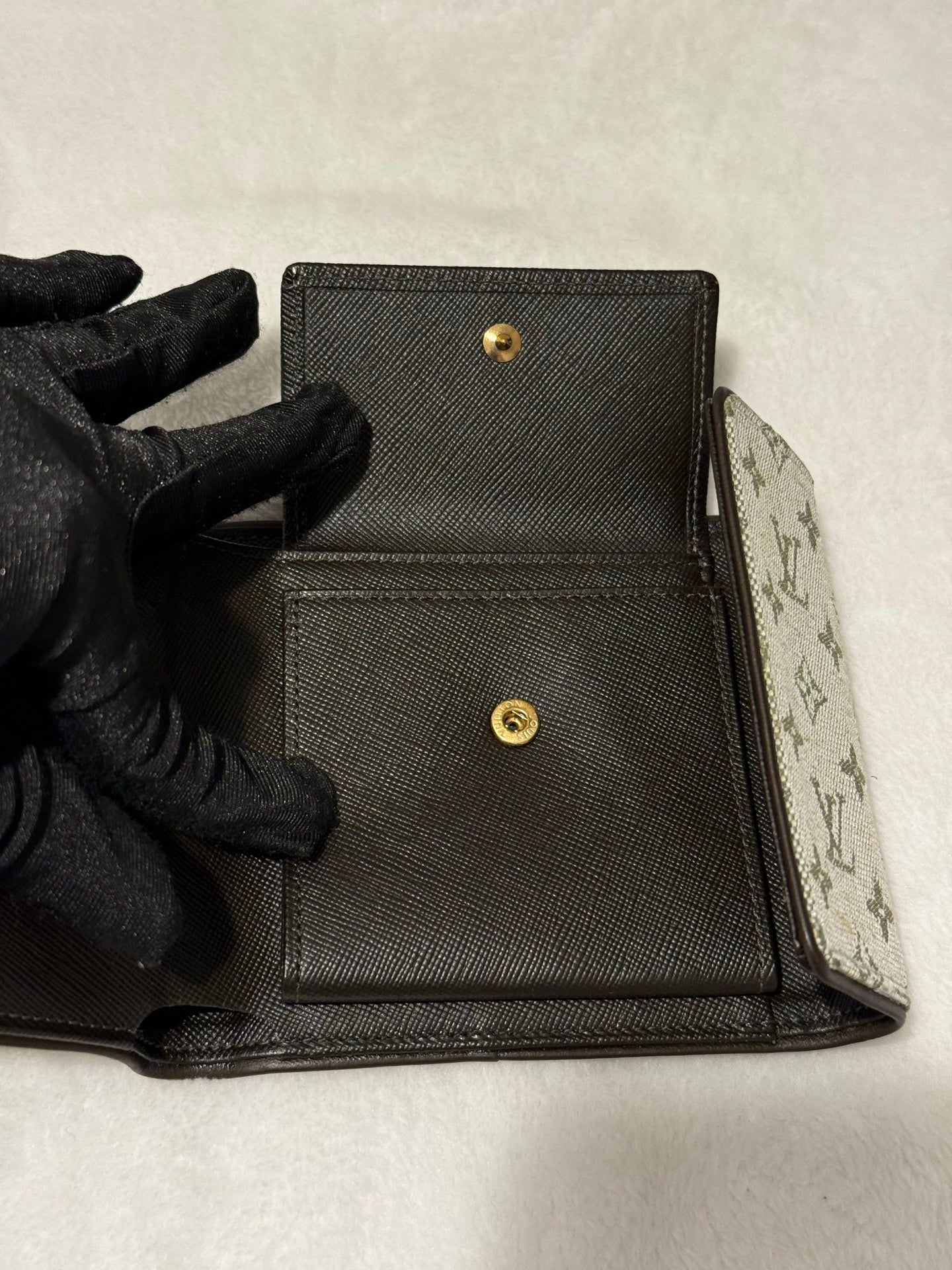 LOUIS VUITTON Monogram Denim wallet