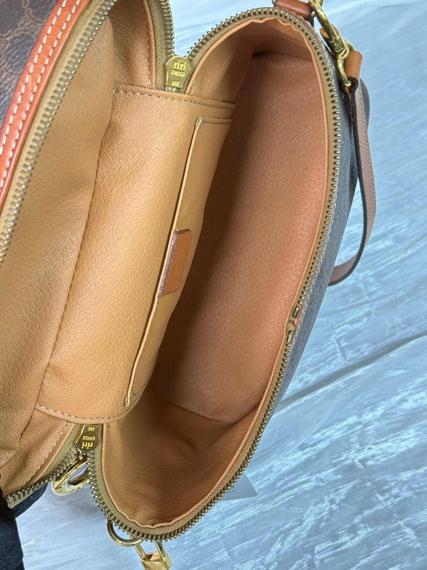 CELINE Macadam Vinyl Shoulder bag
