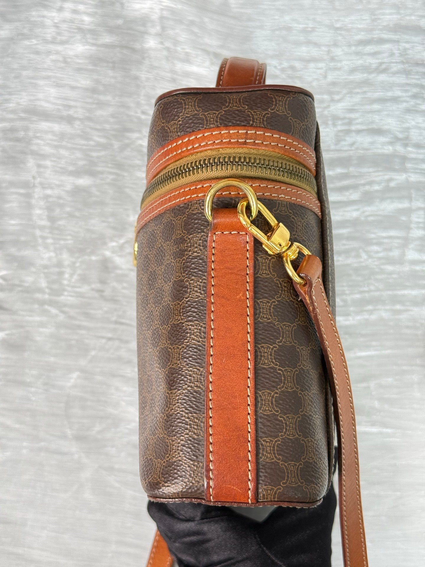 CELINE Macadam Vinyl Shoulder bag