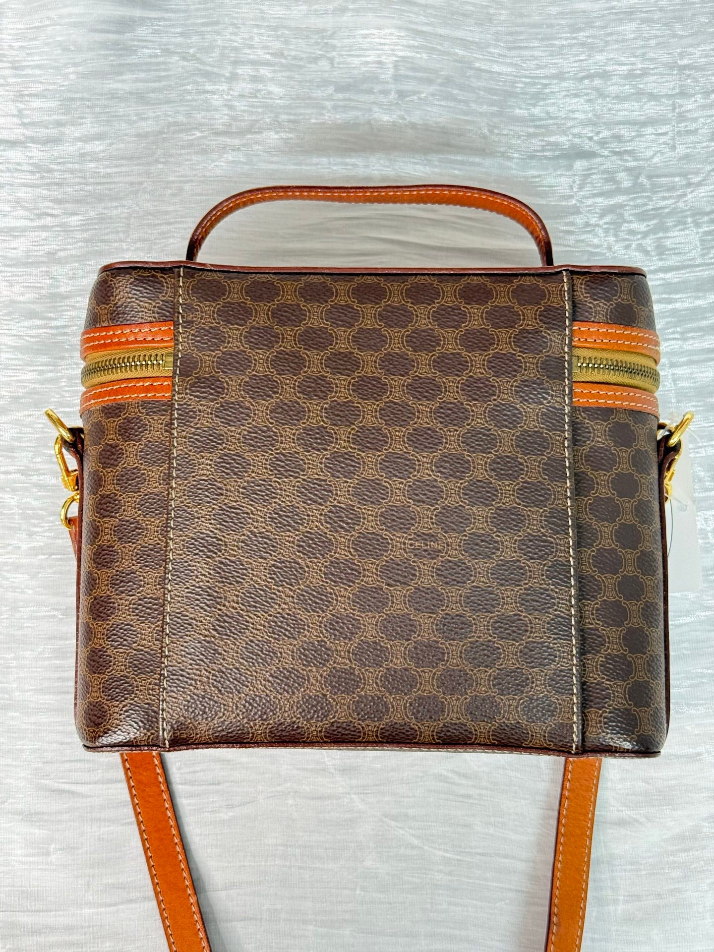 CELINE Macadam Vinyl Shoulder bag
