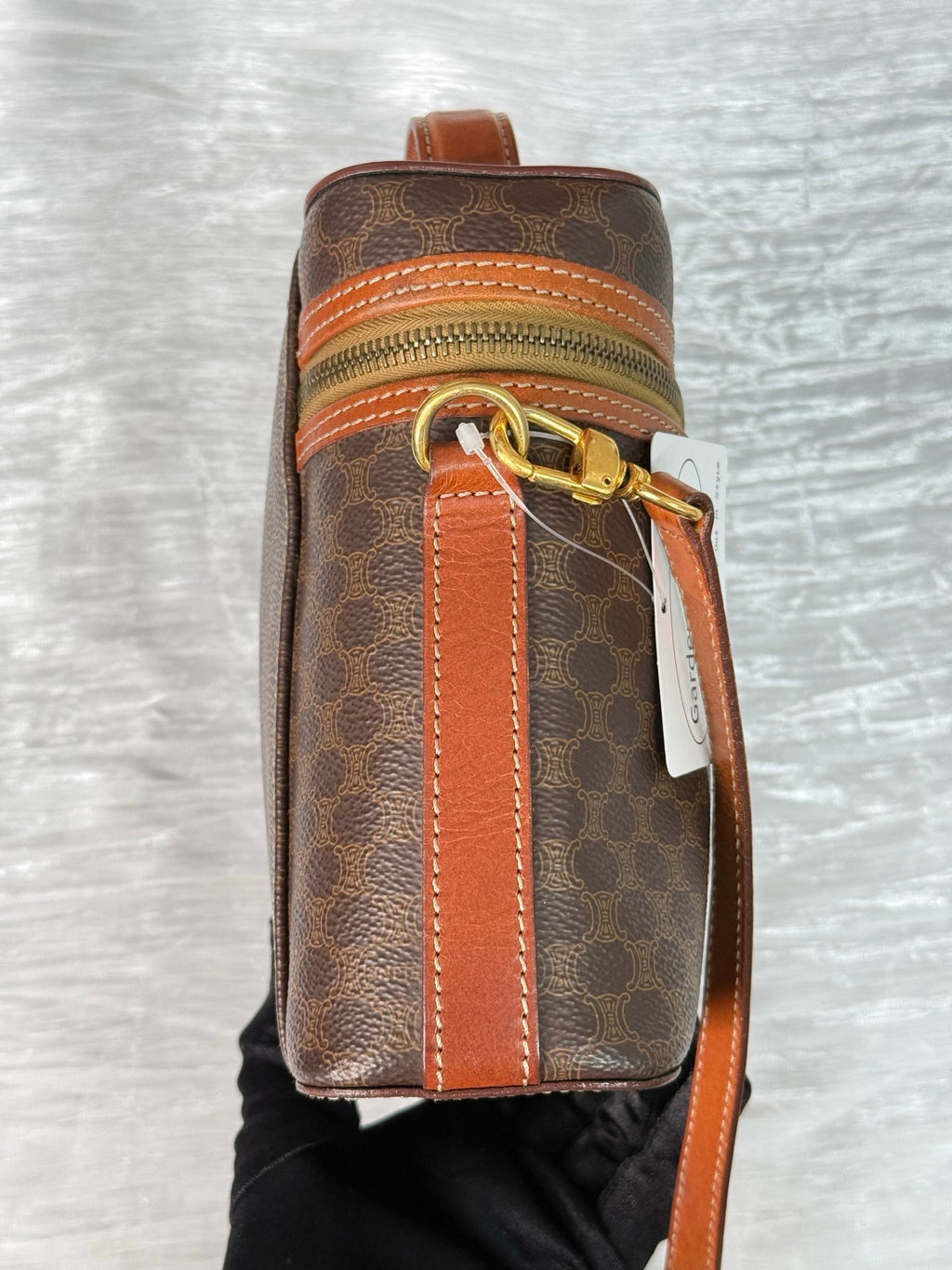 CELINE Macadam Vinyl Shoulder bag