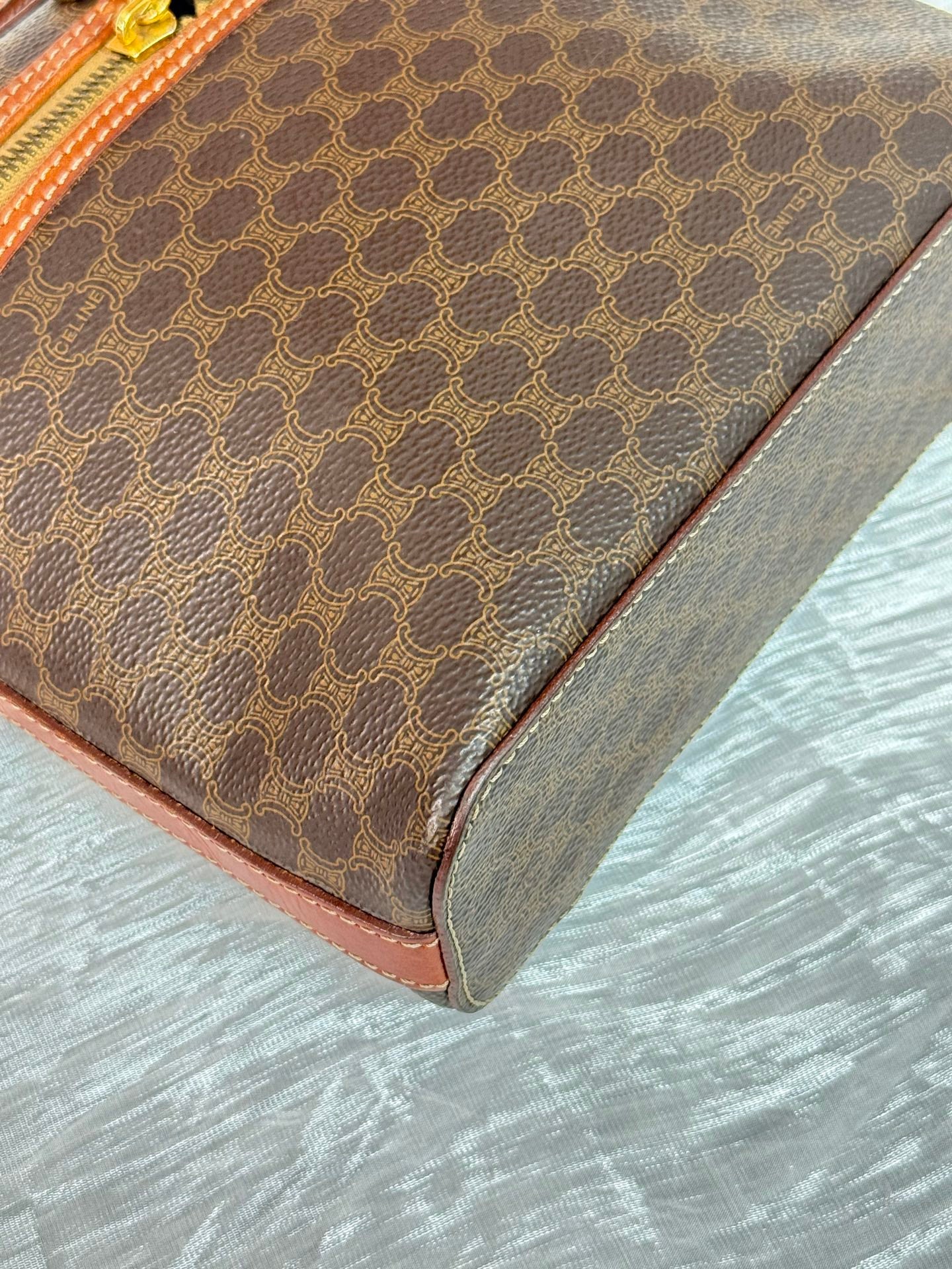 CELINE Macadam Vinyl Shoulder bag