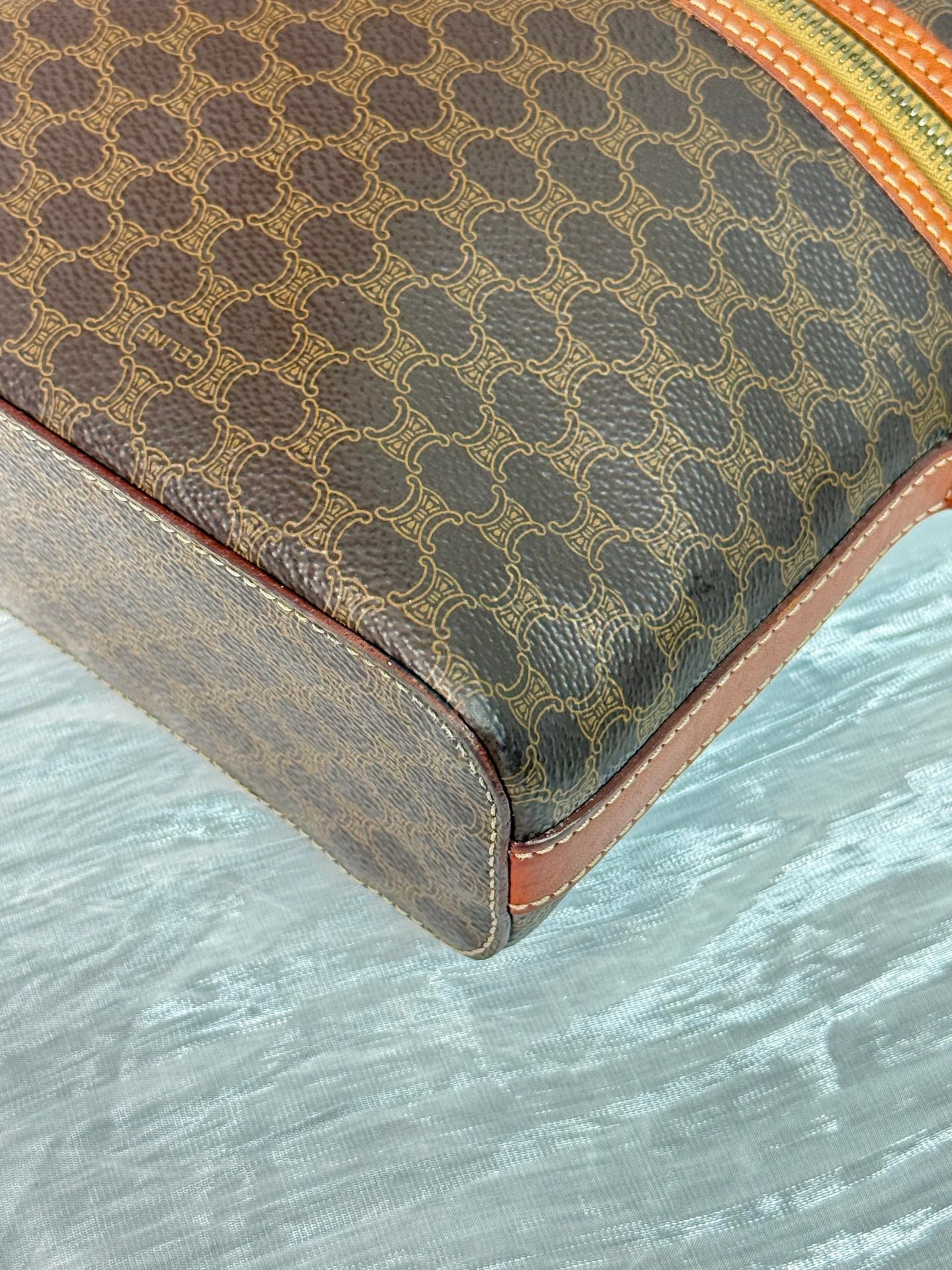 CELINE Macadam Vinyl Shoulder bag