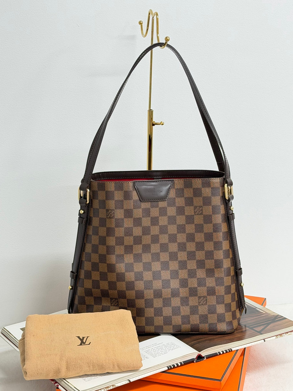 LOUIS VUITTON  Cabas Rivington Damier Shoulder bag