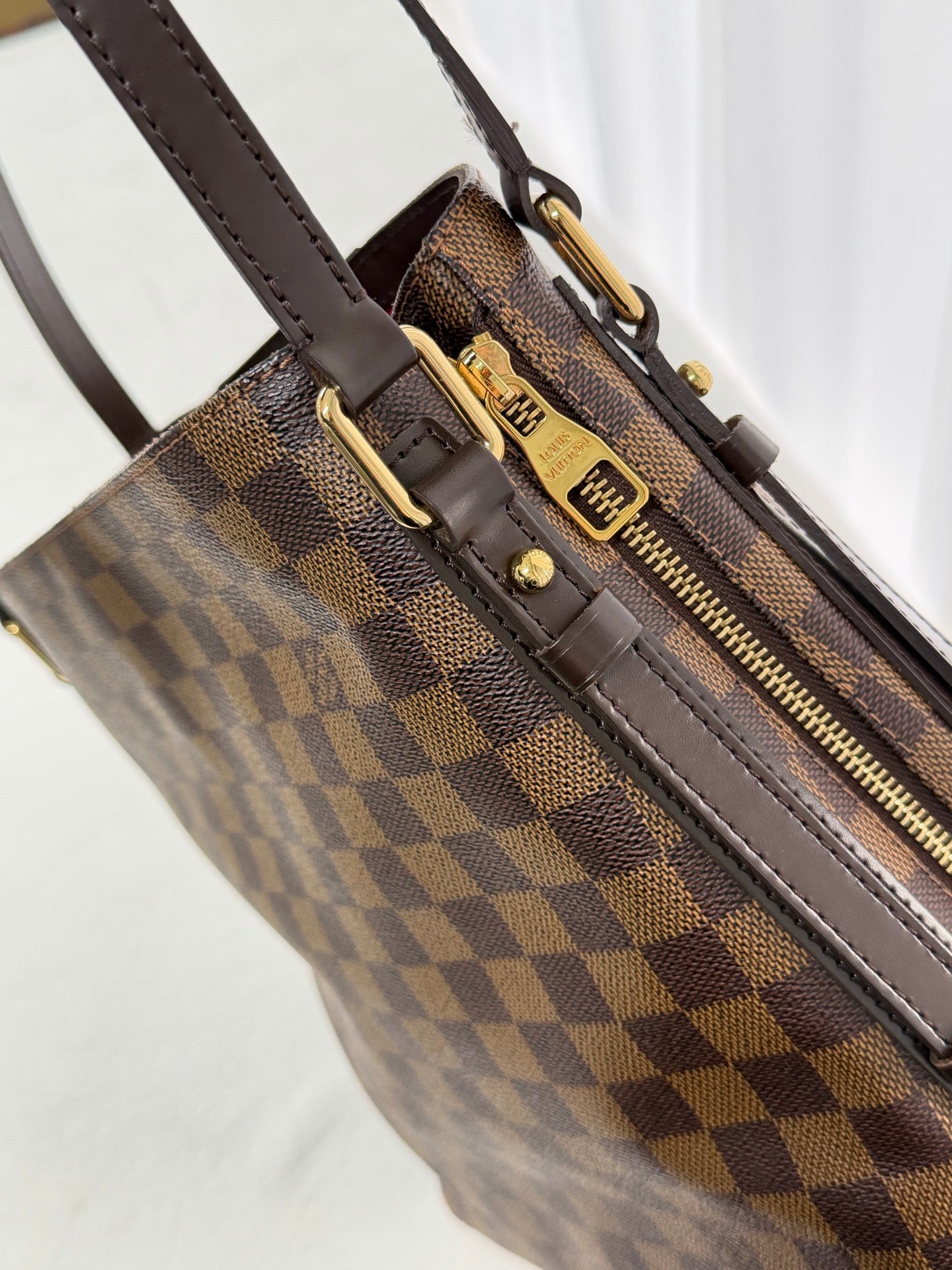 LOUIS VUITTON  Cabas Rivington Damier Shoulder bag