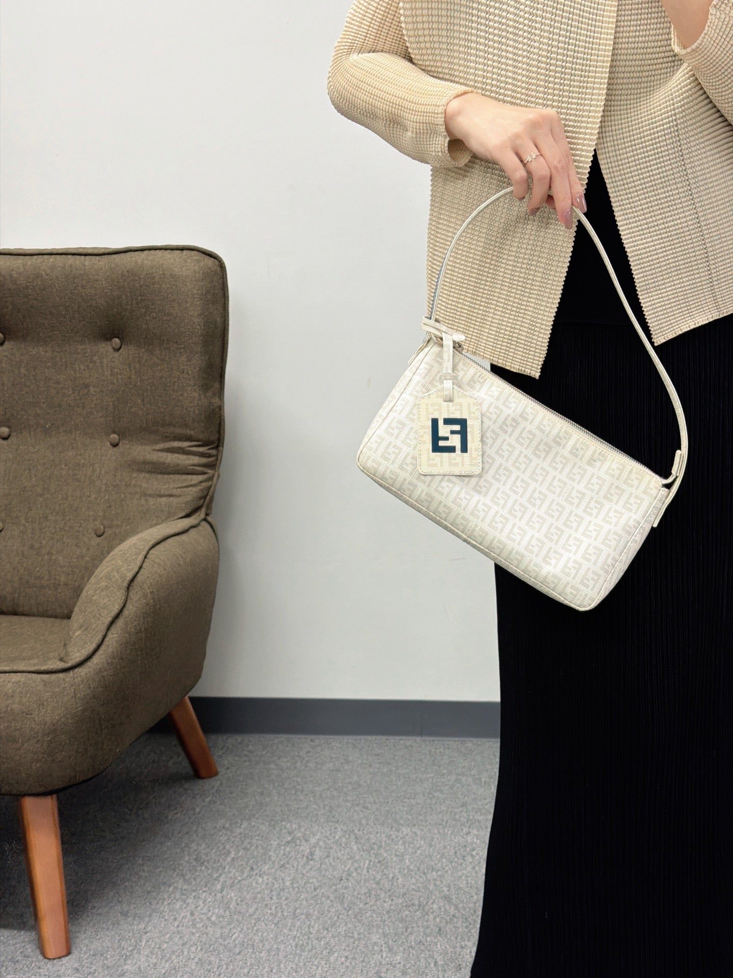 FENDI Zucchino Shoulderbag