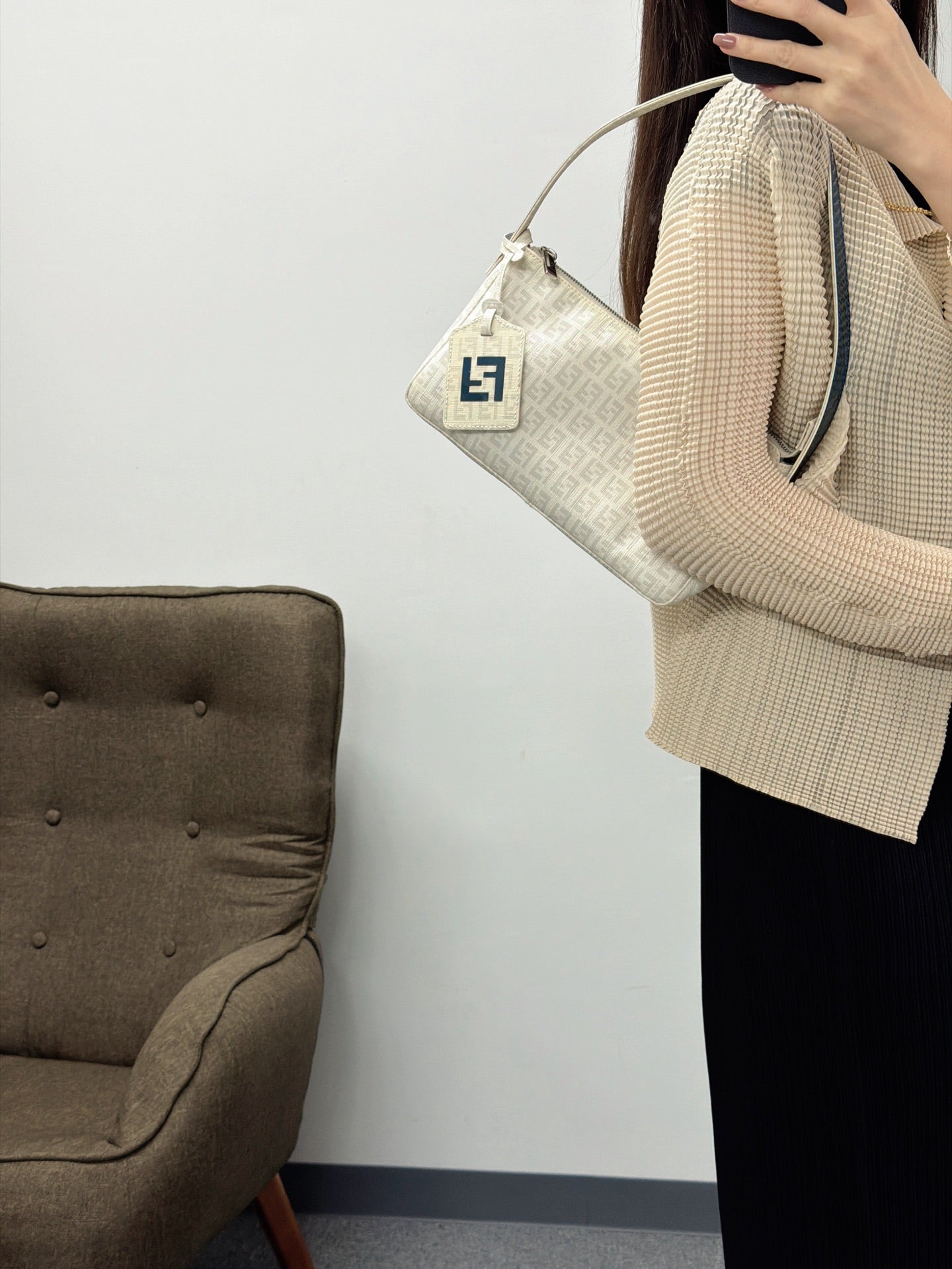 FENDI Zucchino Shoulderbag