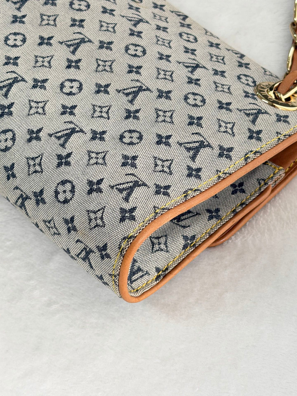 LOUIS VUITTON Camille Denim Shoulder bag