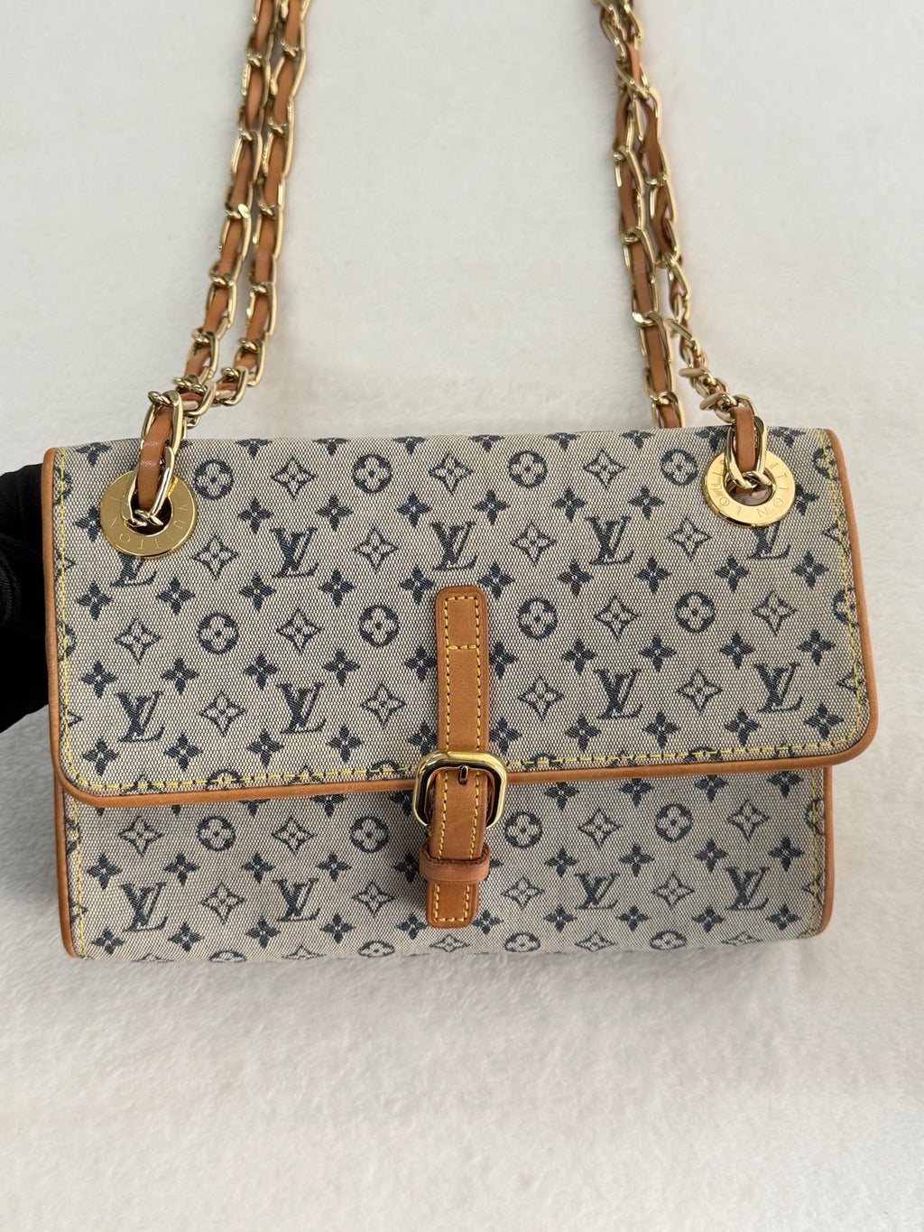 LOUIS VUITTON Camille Denim Shoulder bag