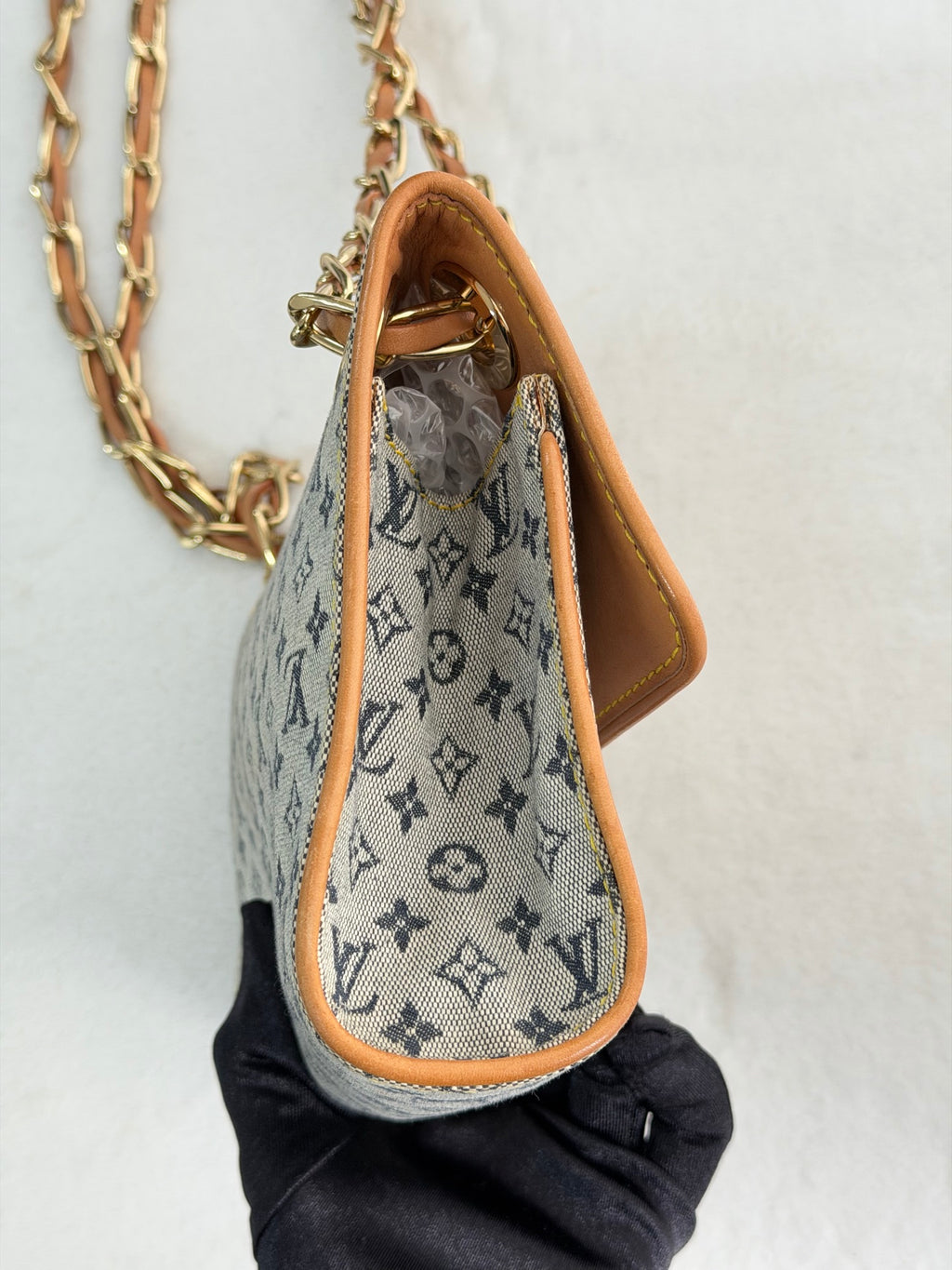 LOUIS VUITTON Camille Denim Shoulder bag