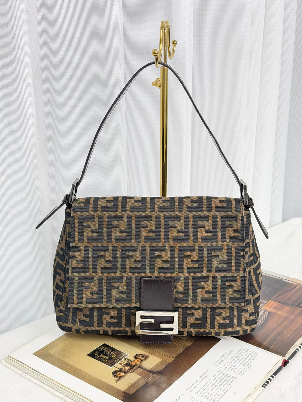 FENDI Zucca Hobo Bag