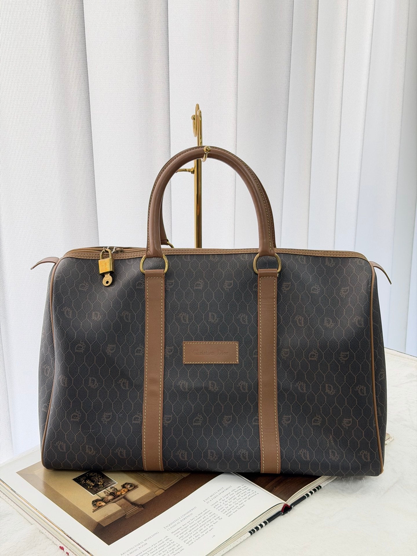 CHRISTIAN DIOR Travel Handbag