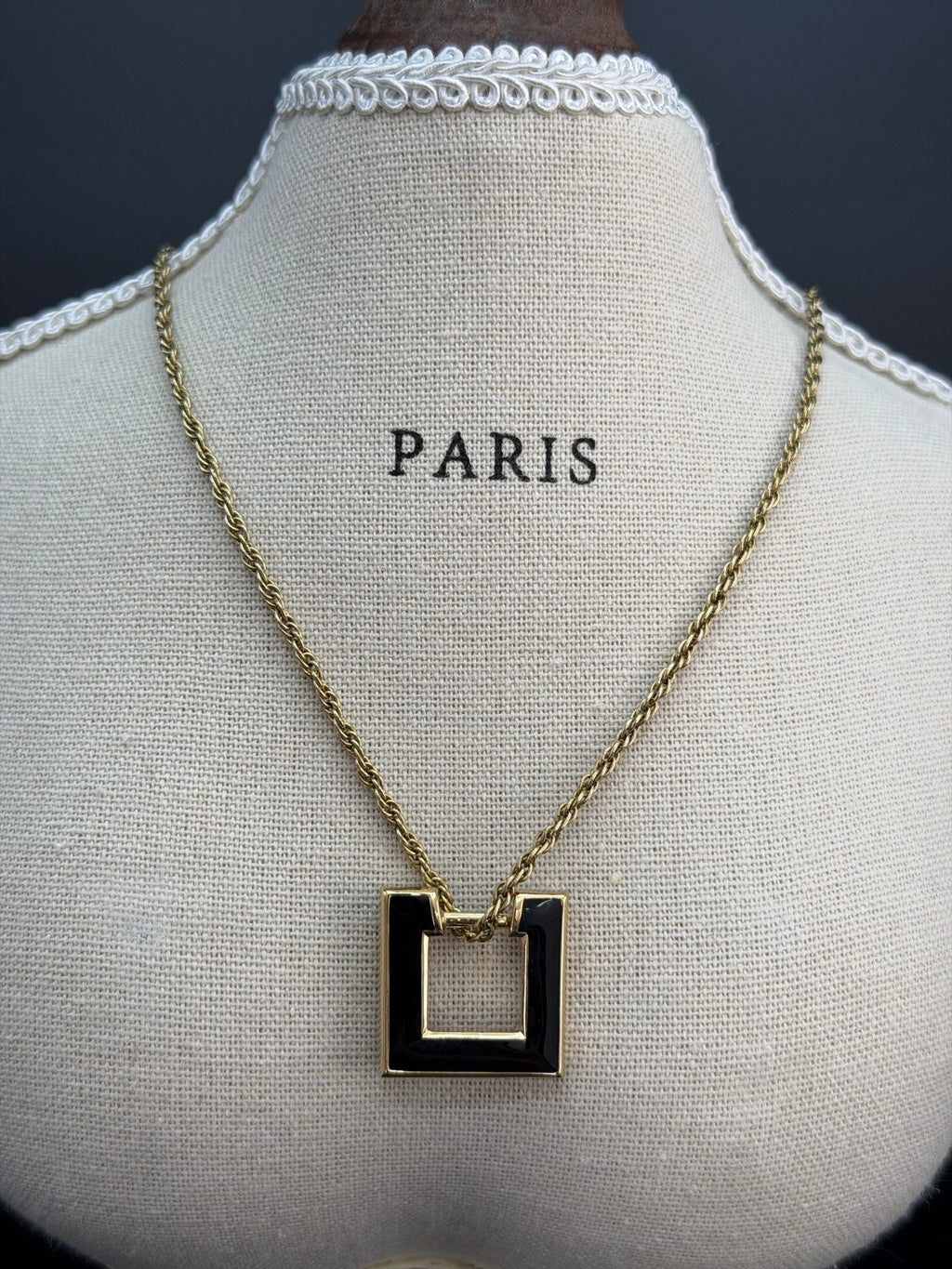 CHRISTIAN DIOR Necklace / Earring set