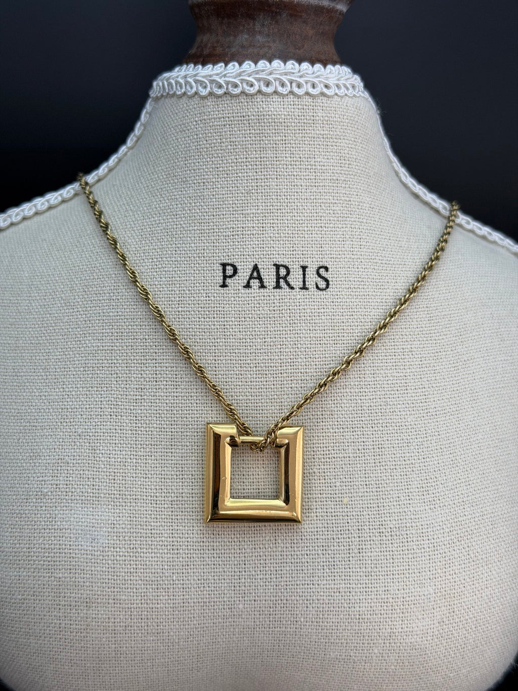 CHRISTIAN DIOR Necklace / Earring set