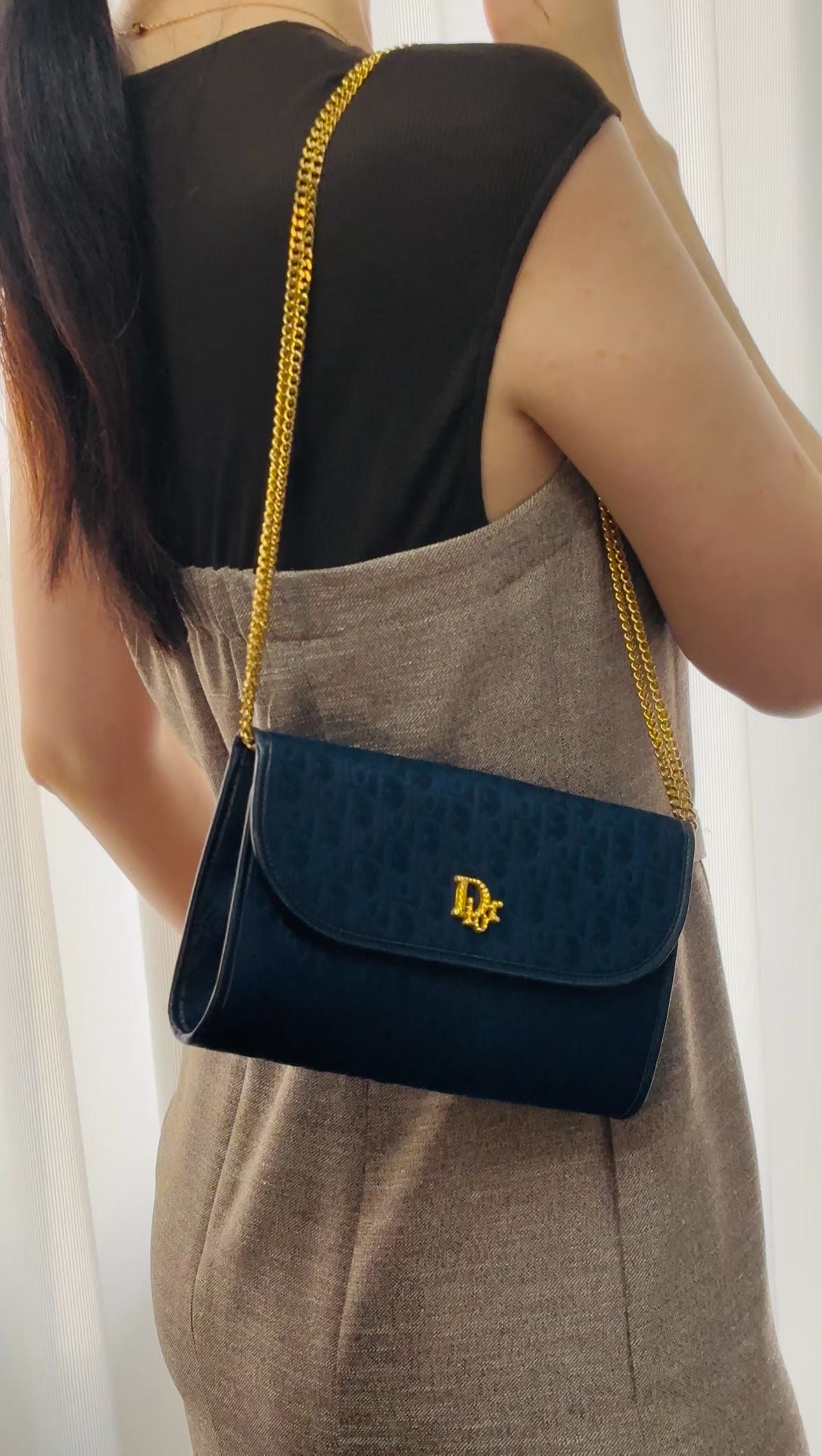 CHRISTIAN DIOR Oblique Chain bag