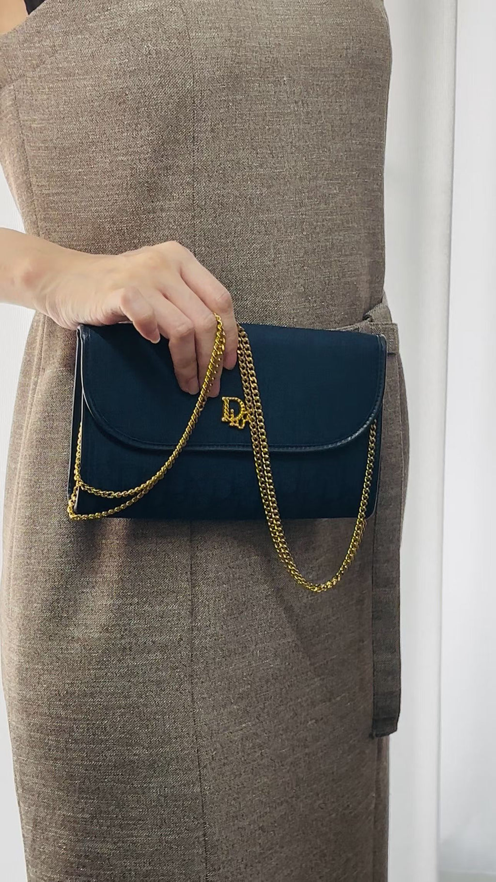 CHRISTIAN DIOR Oblique Chain bag
