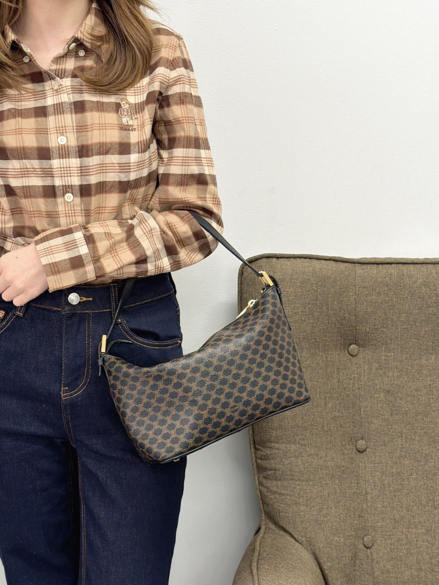CELINE Macadam Hobo bag