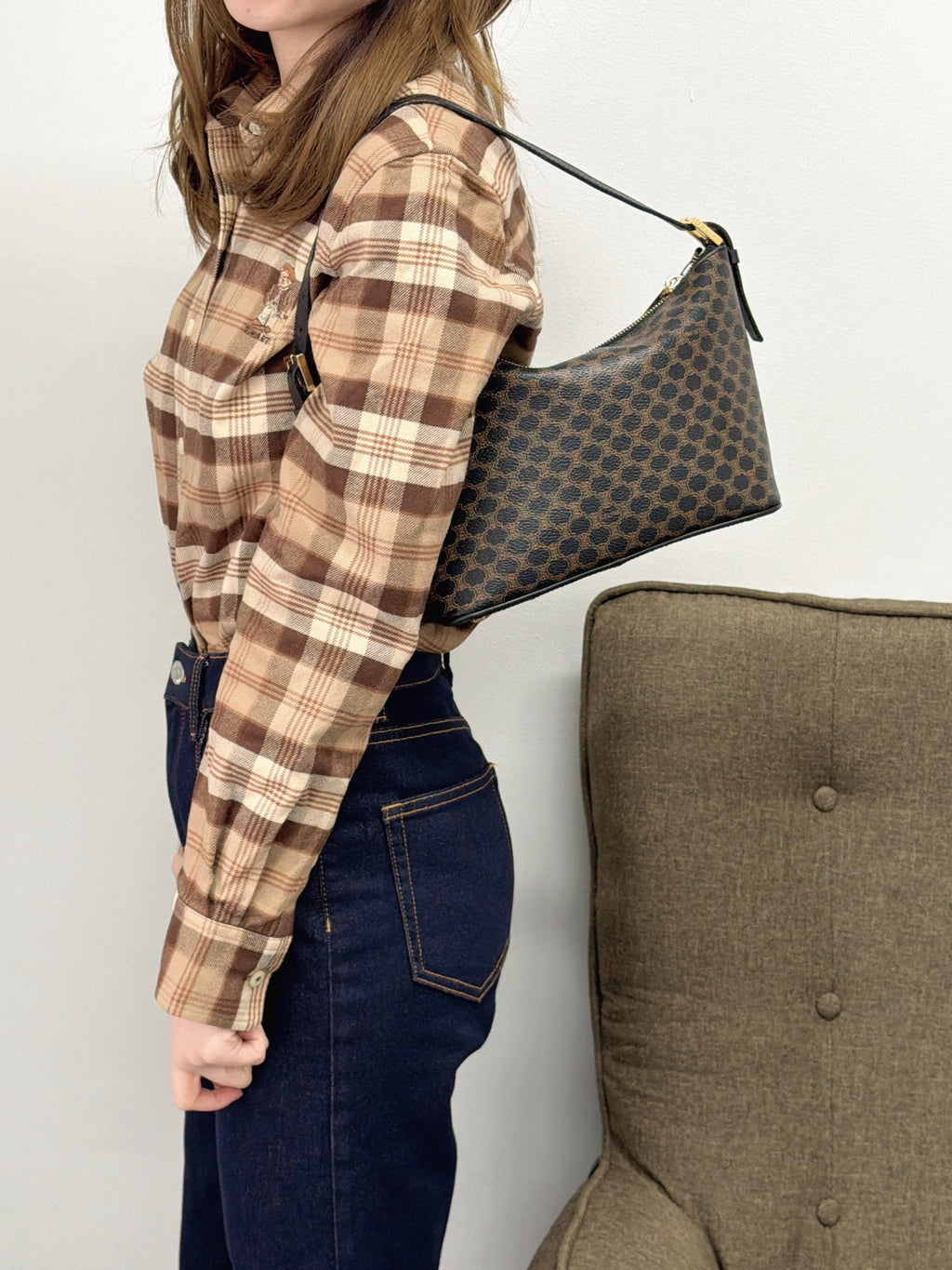 CELINE Macadam Hobo bag
