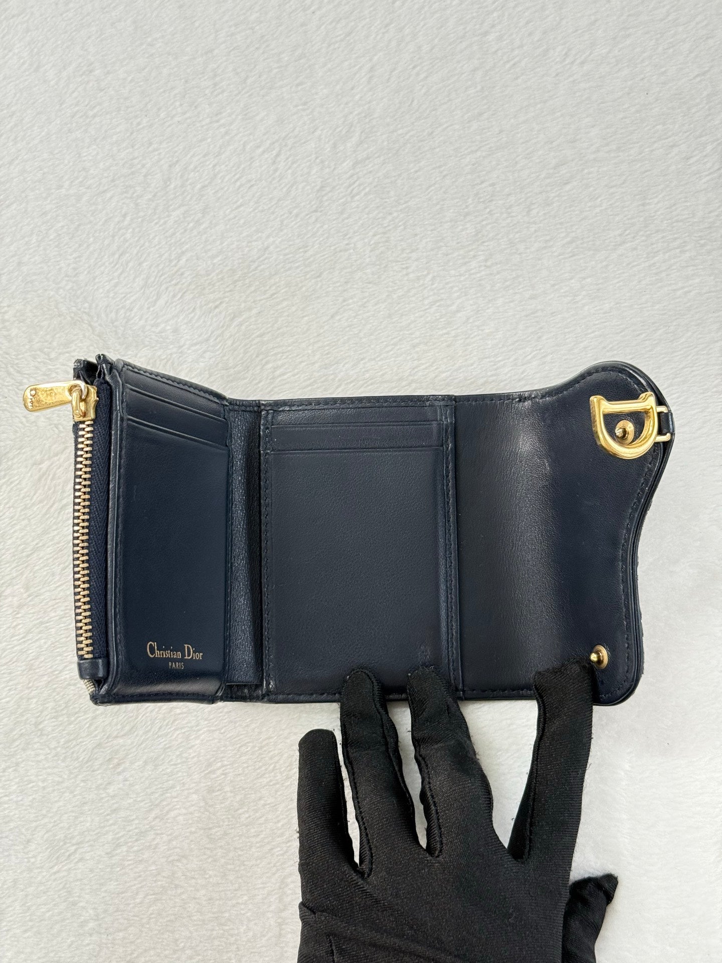 CHRISTIAN DIOR Oblique wallet