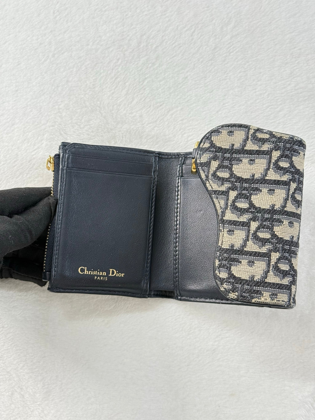 CHRISTIAN DIOR Oblique wallet