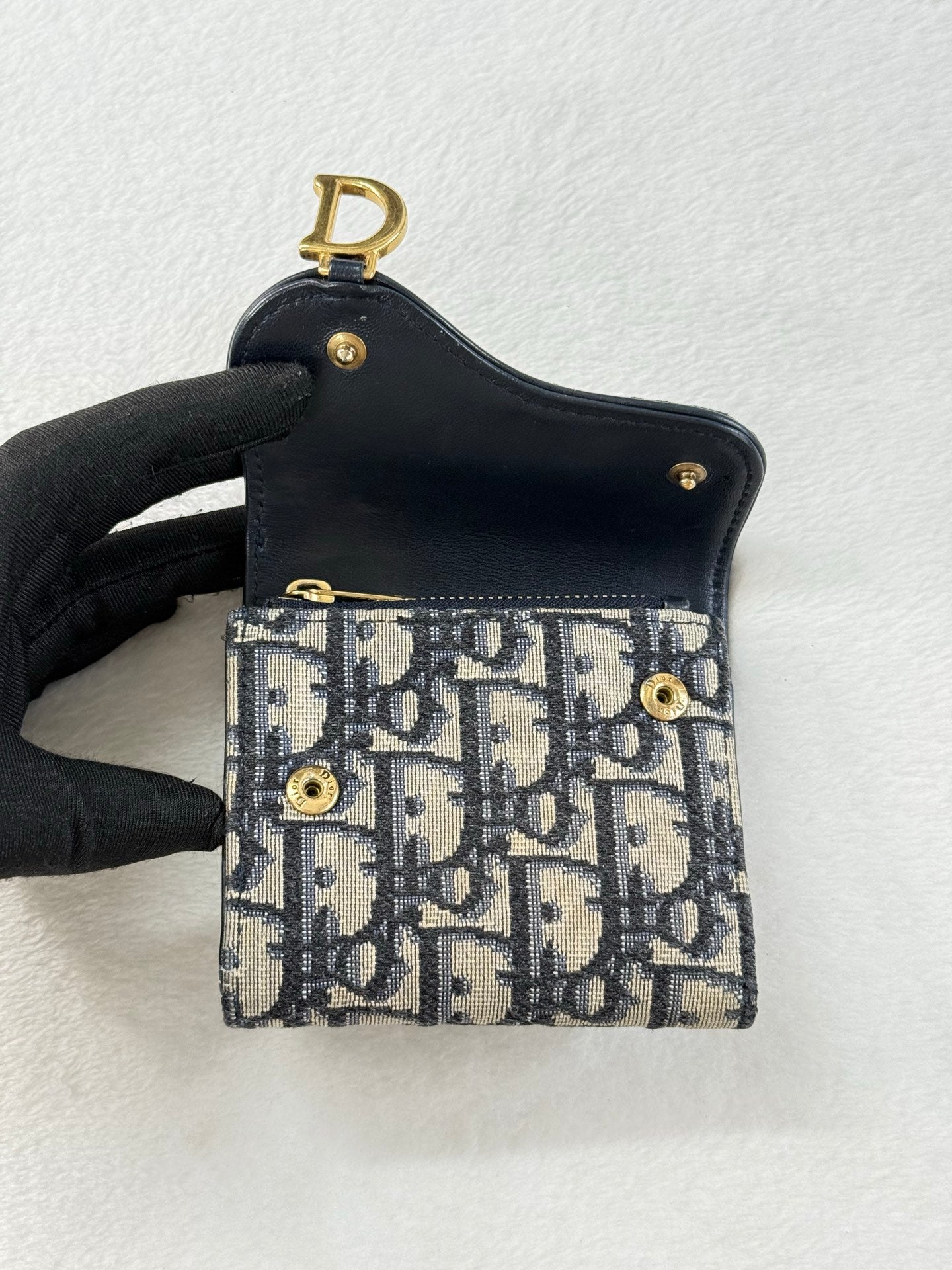 CHRISTIAN DIOR Oblique wallet