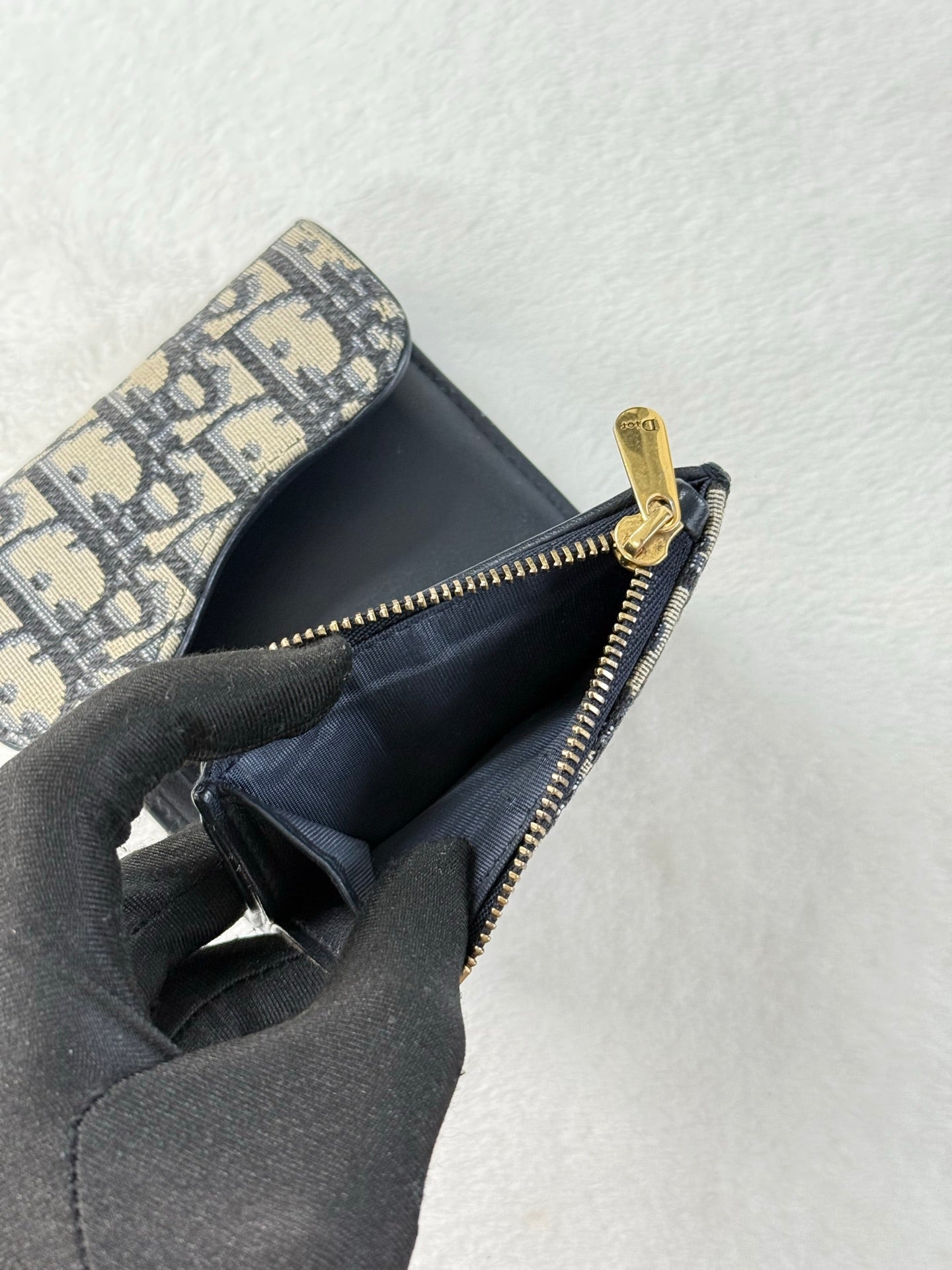 CHRISTIAN DIOR Oblique wallet