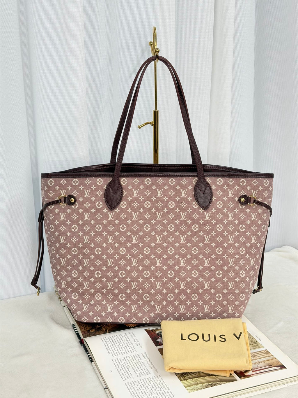 LOUIS VUITTON Monogram Denim Shoulder bag