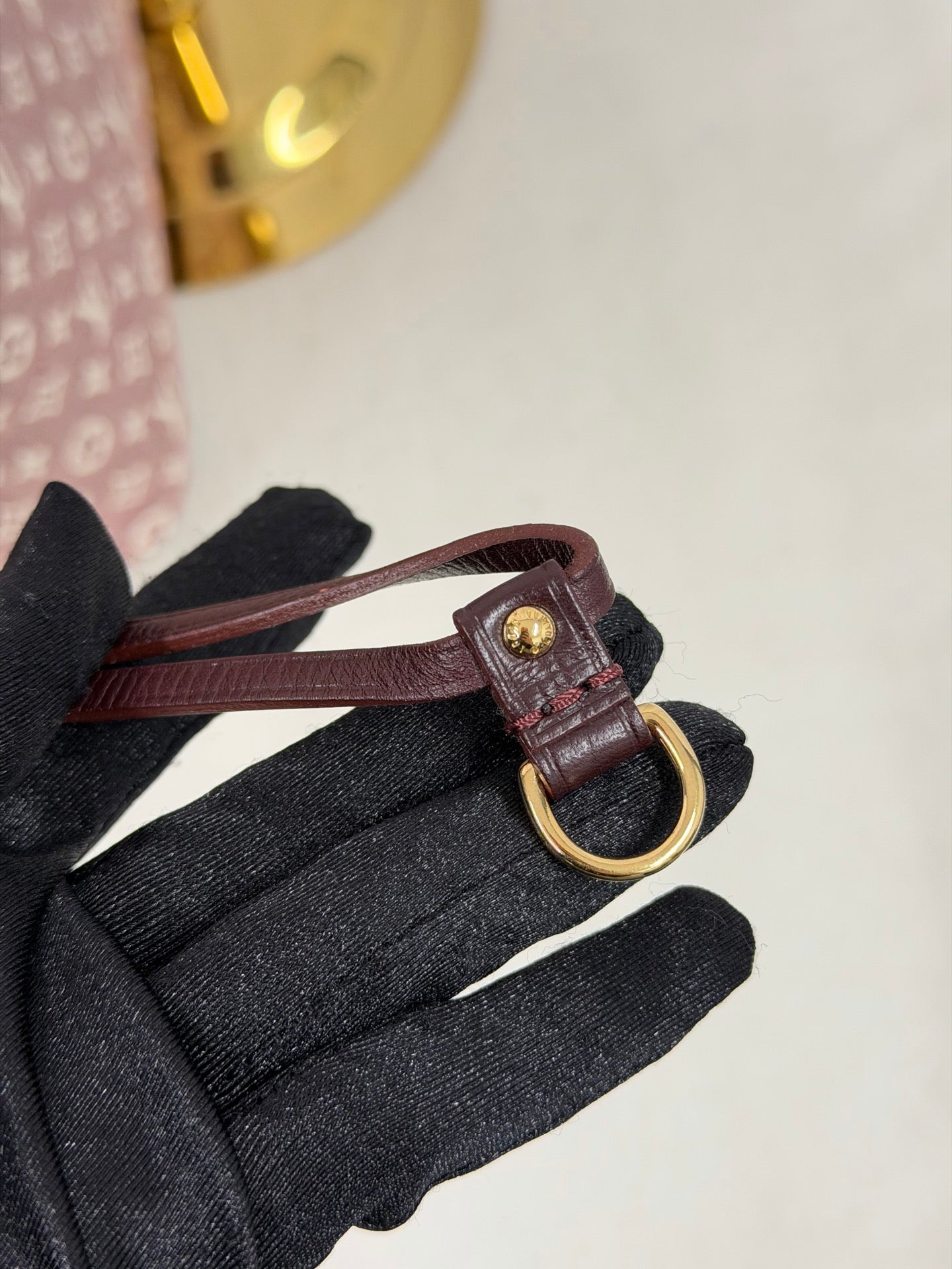 LOUIS VUITTON Monogram Denim Shoulder bag