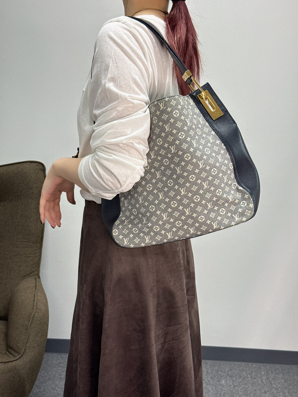 LOUIS VUITTON Monogram Denim Tote bag