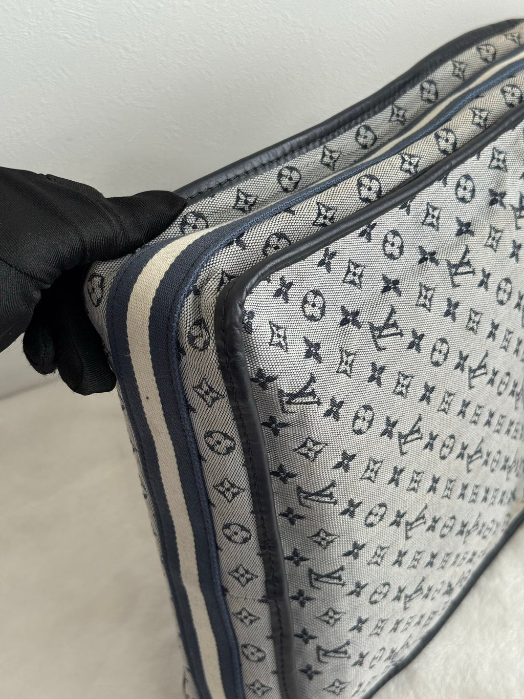 LOUIS VUITTON Monogram Denim Shoulder bag