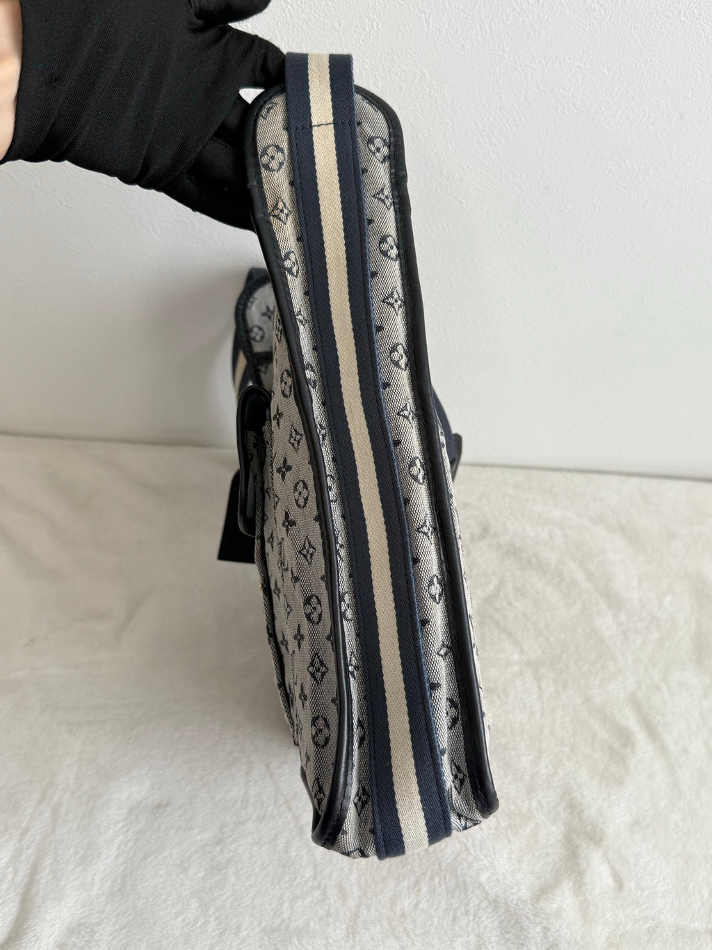 LOUIS VUITTON Monogram Denim Shoulder bag