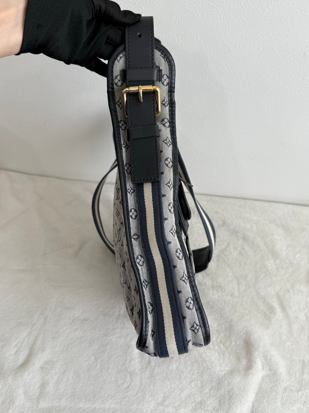 LOUIS VUITTON Monogram Denim Shoulder bag