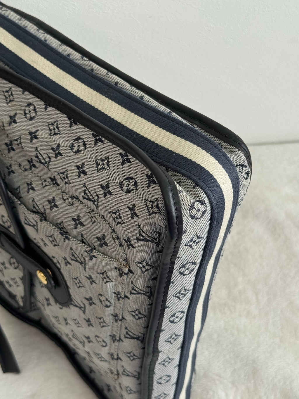 LOUIS VUITTON Monogram Denim Shoulder bag