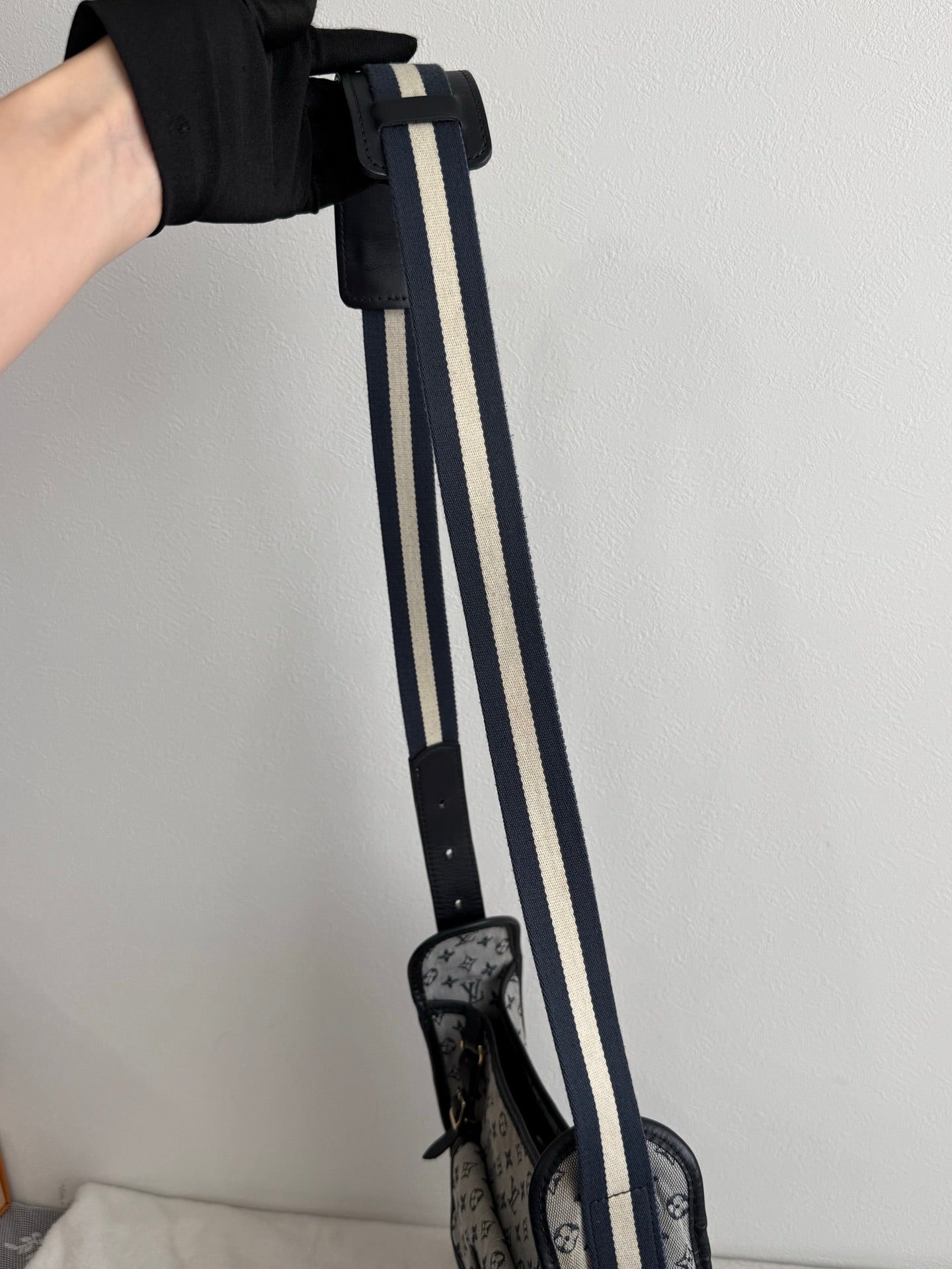 LOUIS VUITTON Monogram Denim Shoulder bag