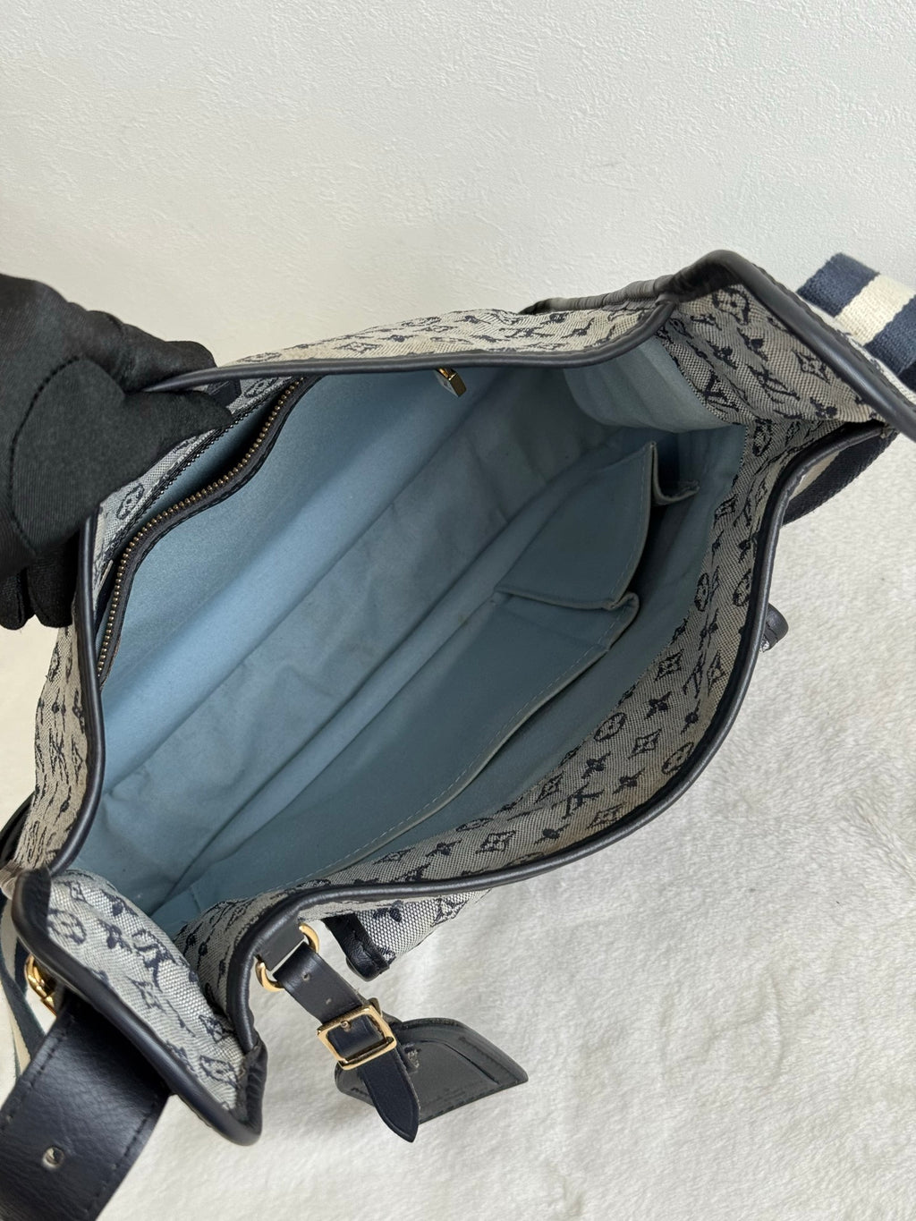 LOUIS VUITTON Monogram Denim Shoulder bag