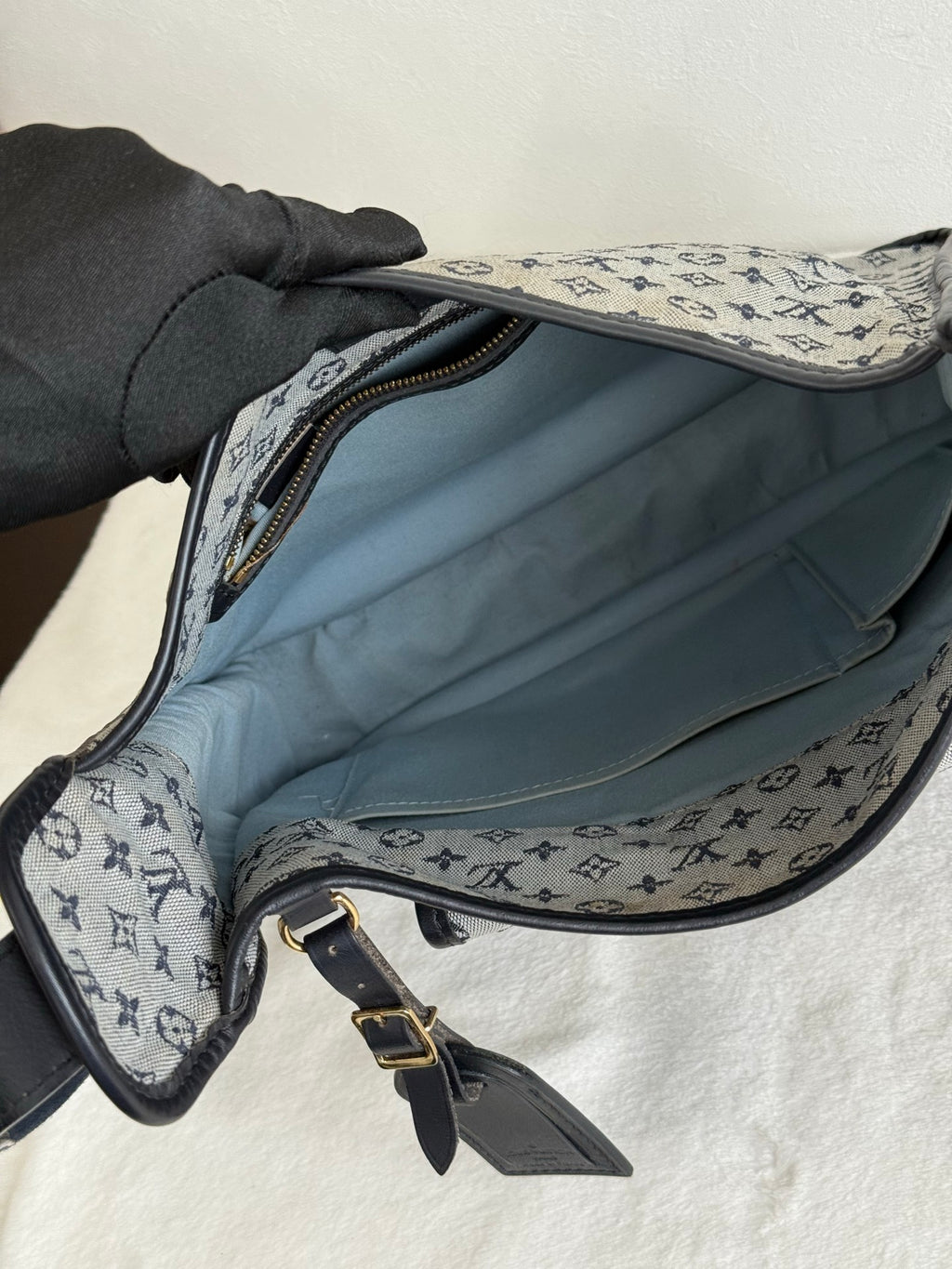 LOUIS VUITTON Monogram Denim Shoulder bag