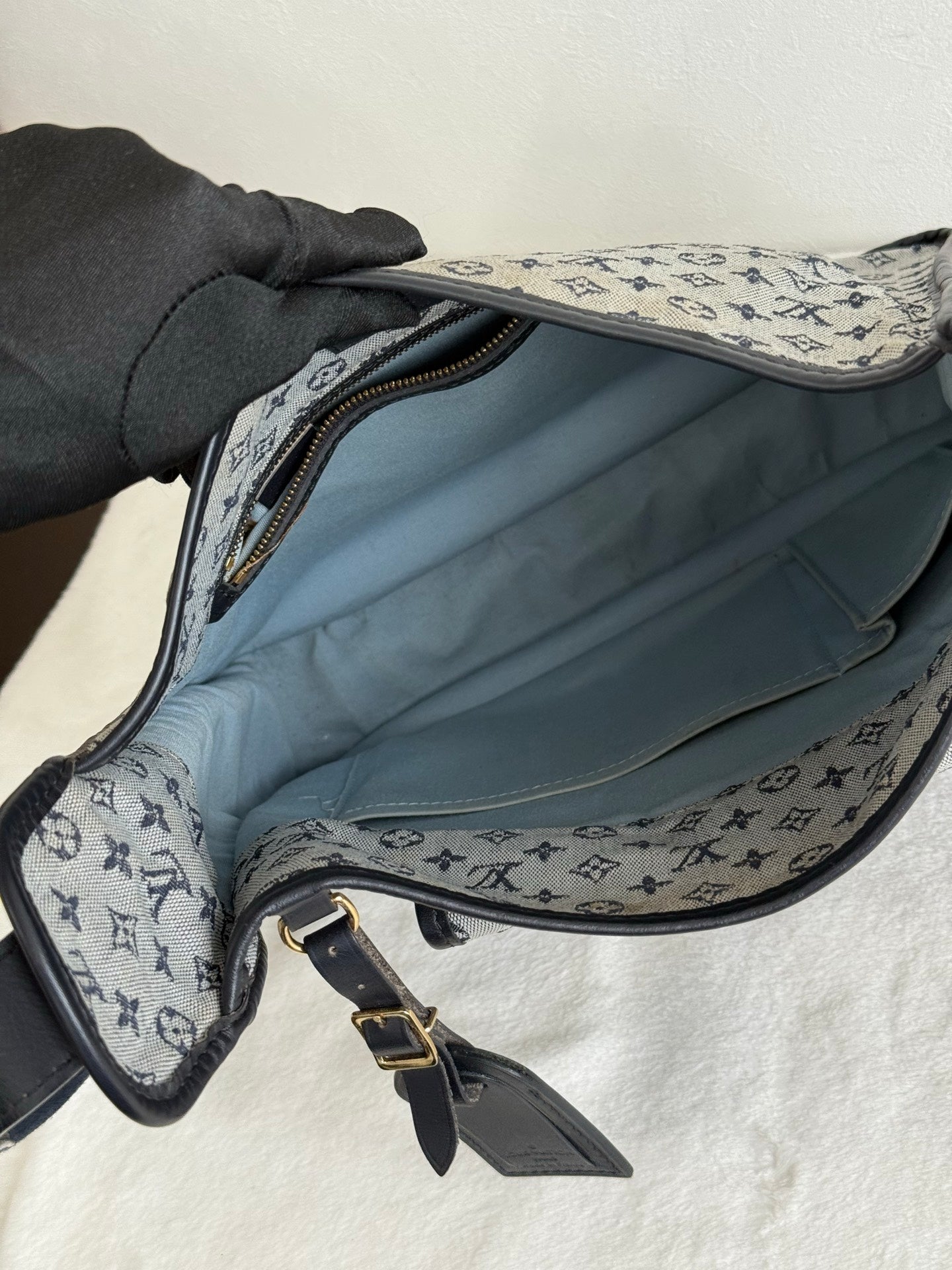 LOUIS VUITTON Monogram Denim Shoulder bag