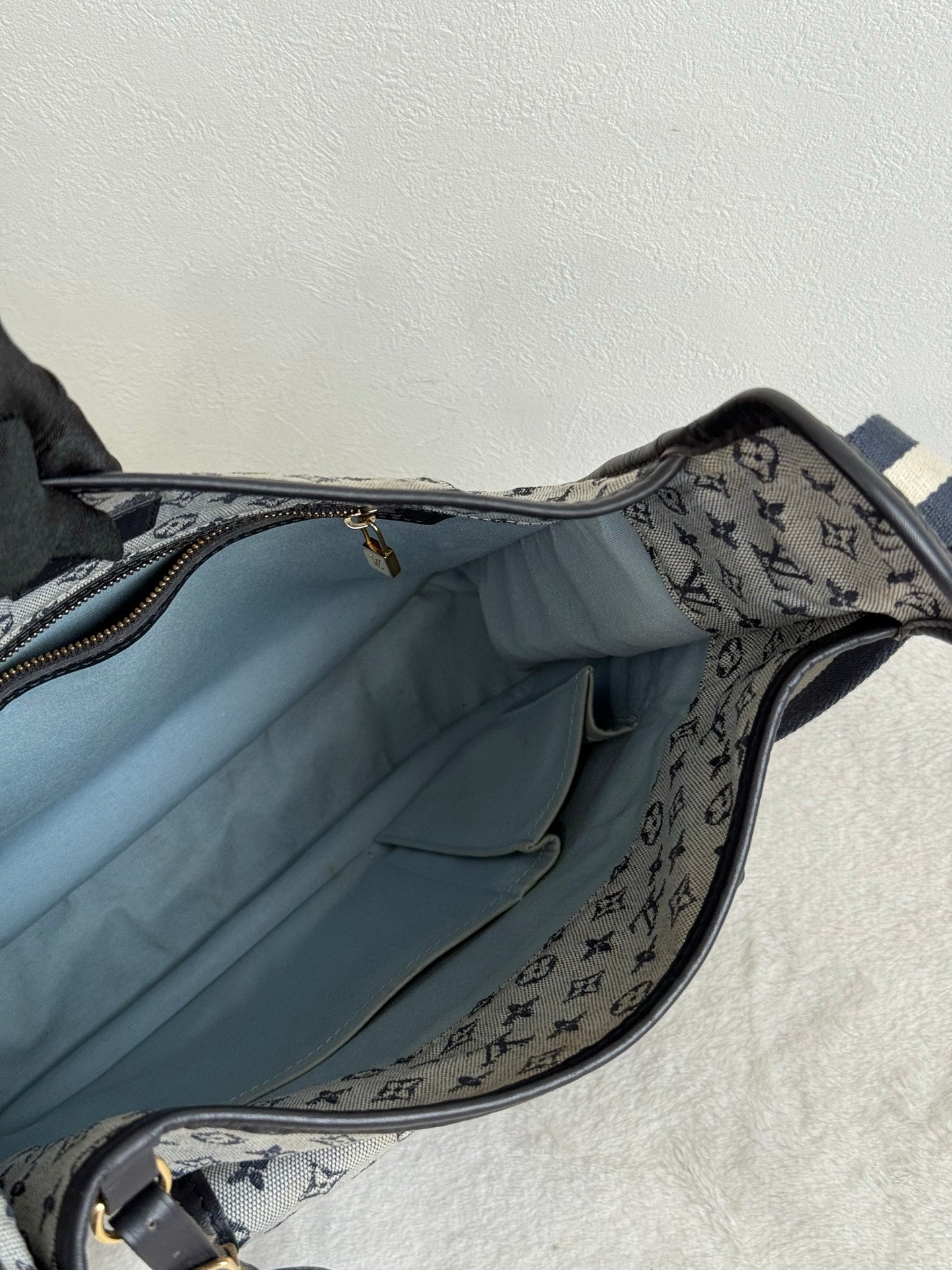 LOUIS VUITTON Monogram Denim Shoulder bag