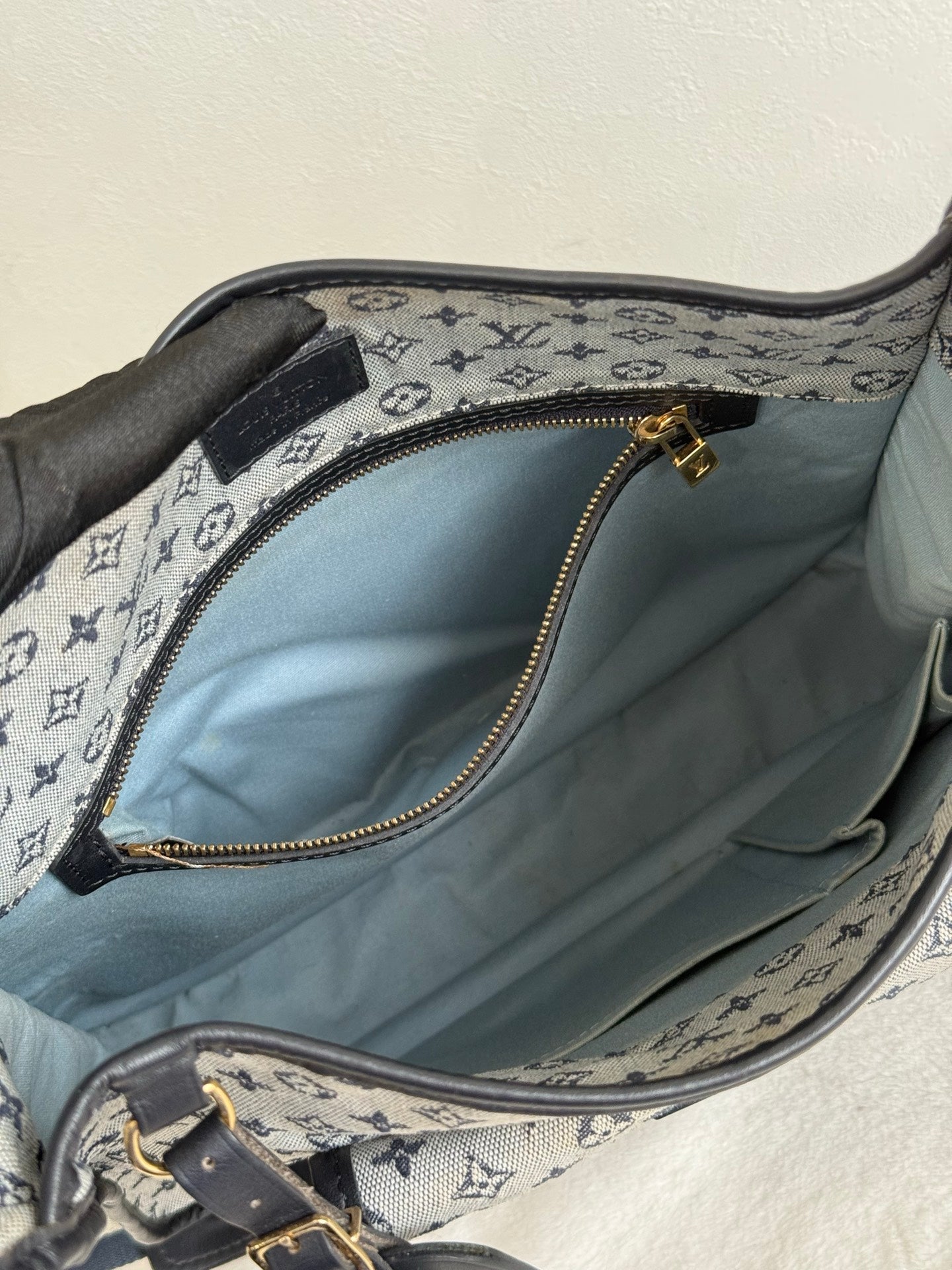LOUIS VUITTON Monogram Denim Shoulder bag