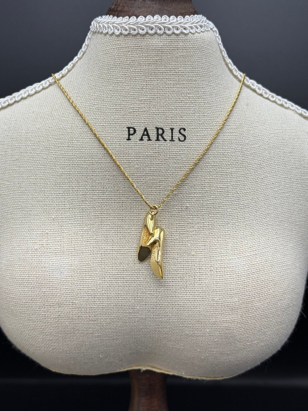 DIOR  Highheel pendent Vintage necklace