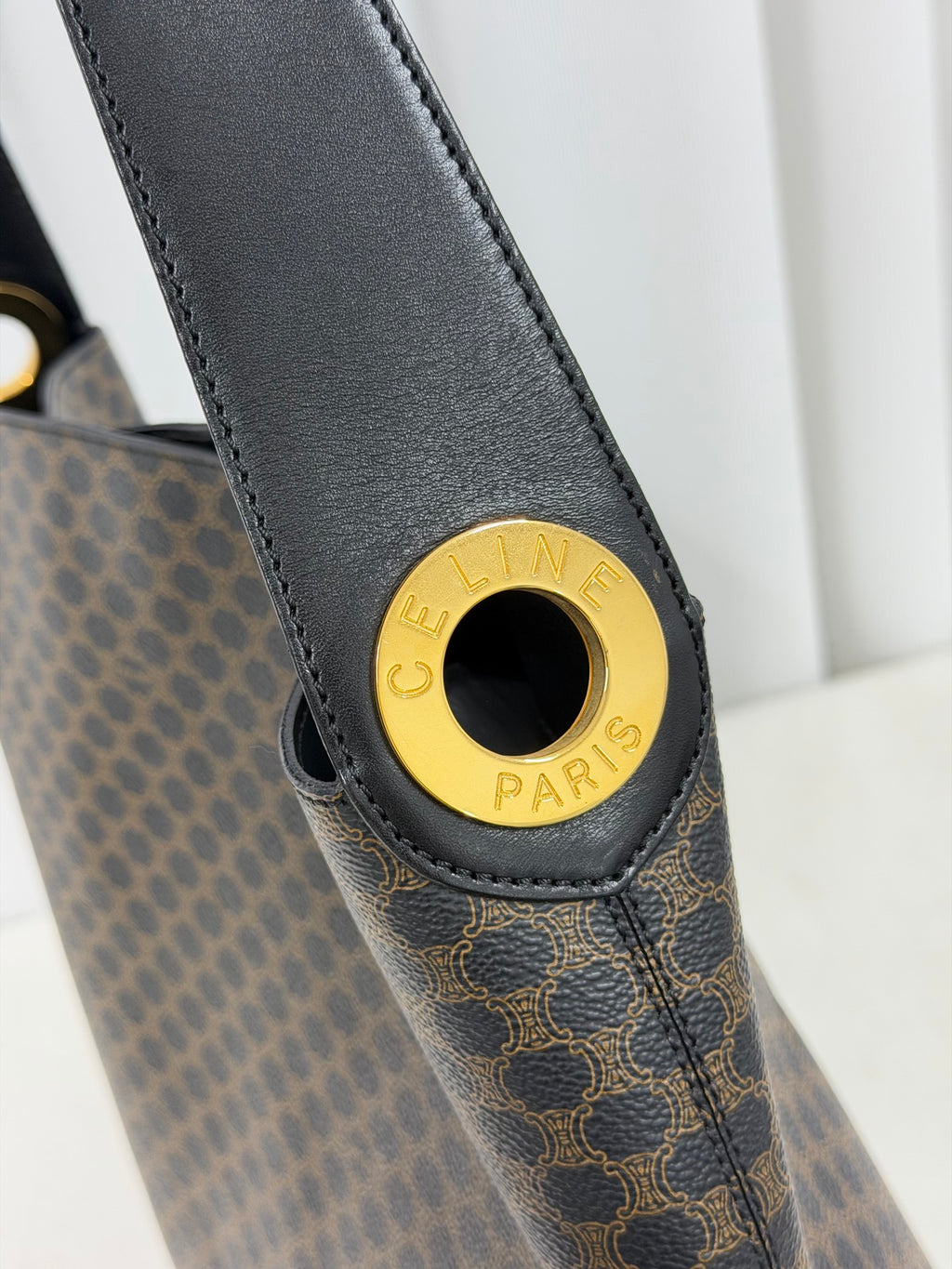 CELINE Macadam Tote Bag