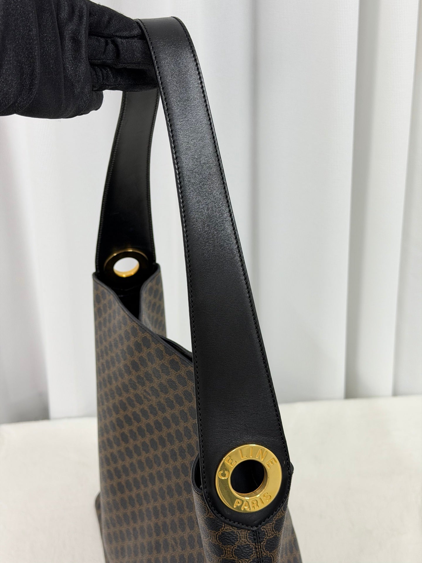 CELINE Macadam Tote Bag