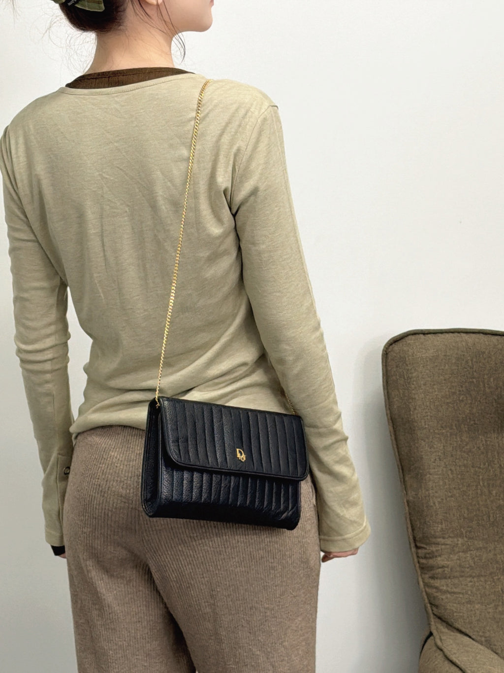 CHRISTIAN DIOR Chain shoulder bag