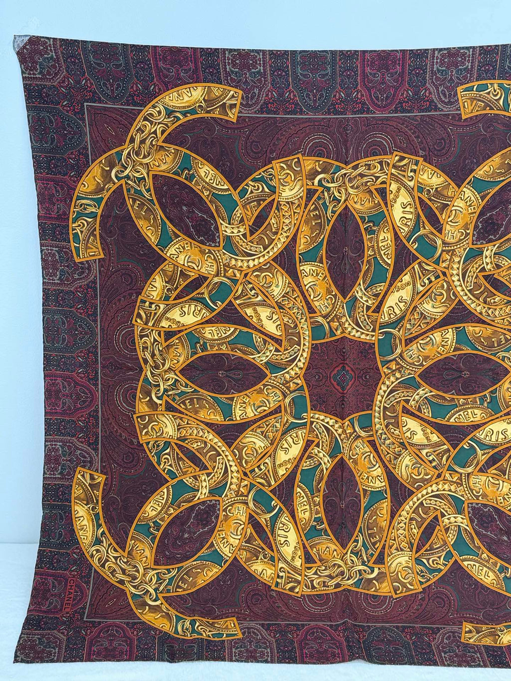 CHANEL Silk Scarf