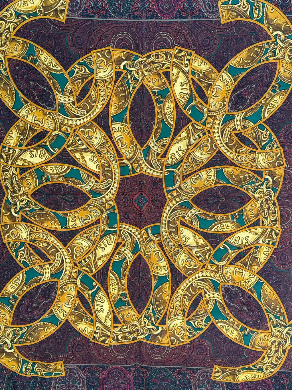 CHANEL Silk Scarf