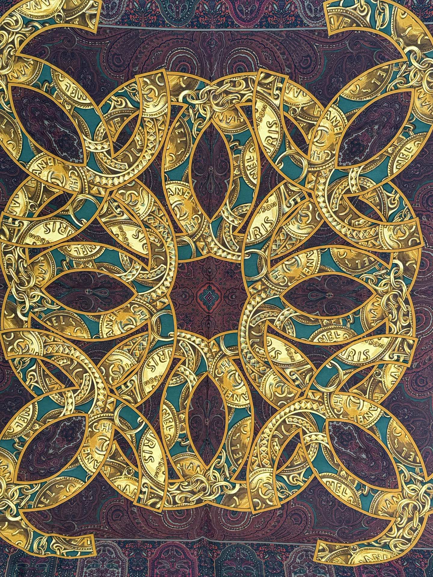 CHANEL Silk Scarf