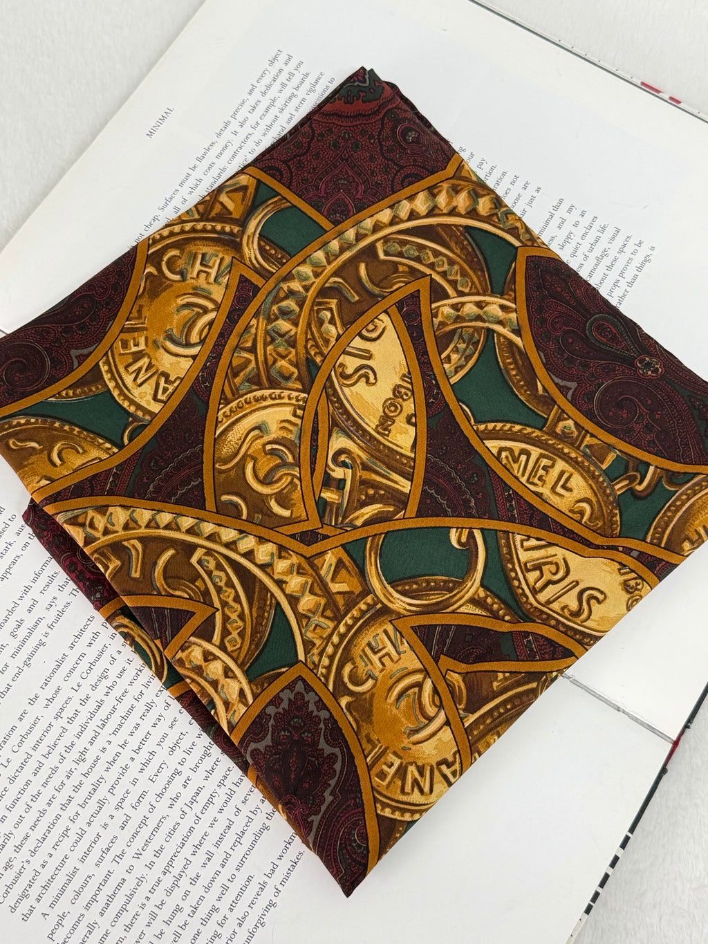 CHANEL Silk Scarf
